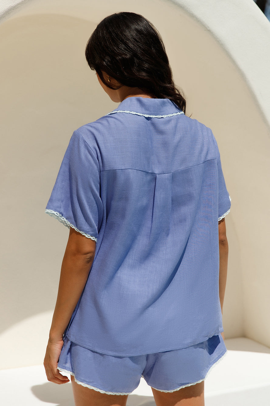 Midnight in Rome Set Blue-Seaa Fashion