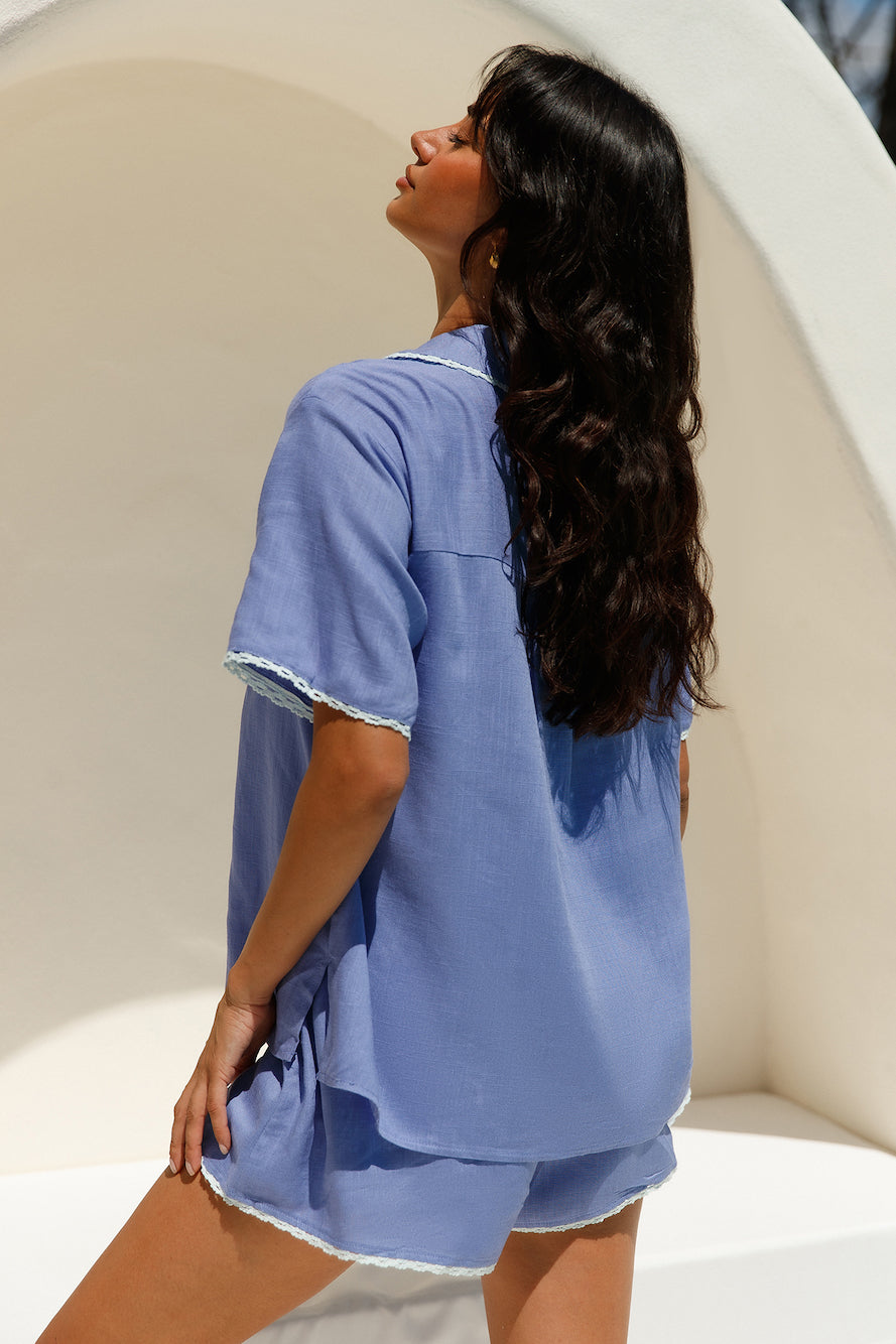 Midnight in Rome Set Blue-Seaa Fashion