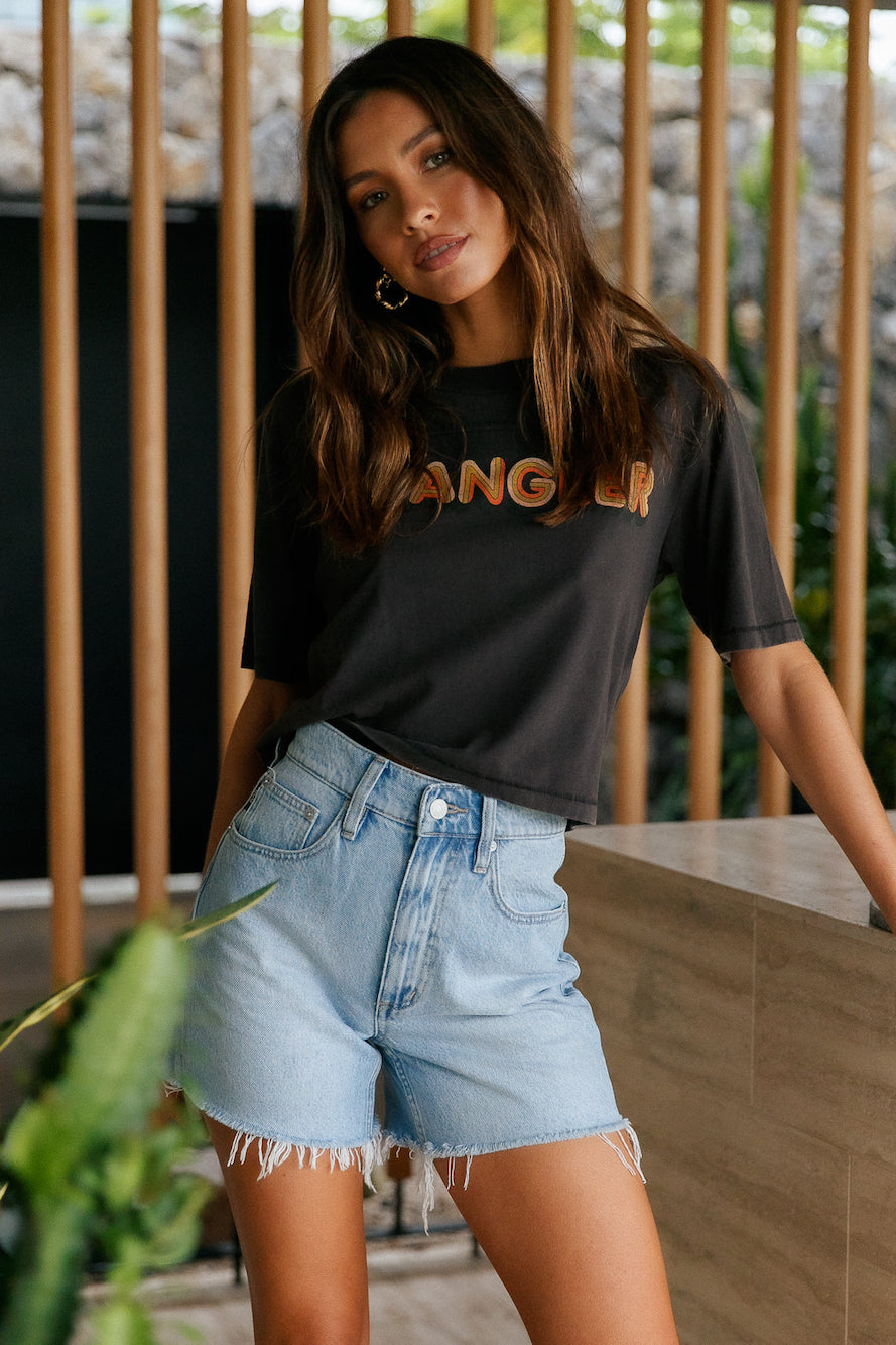 WRANGLER Magic Eyes Crop Tee-Seaa Fashion