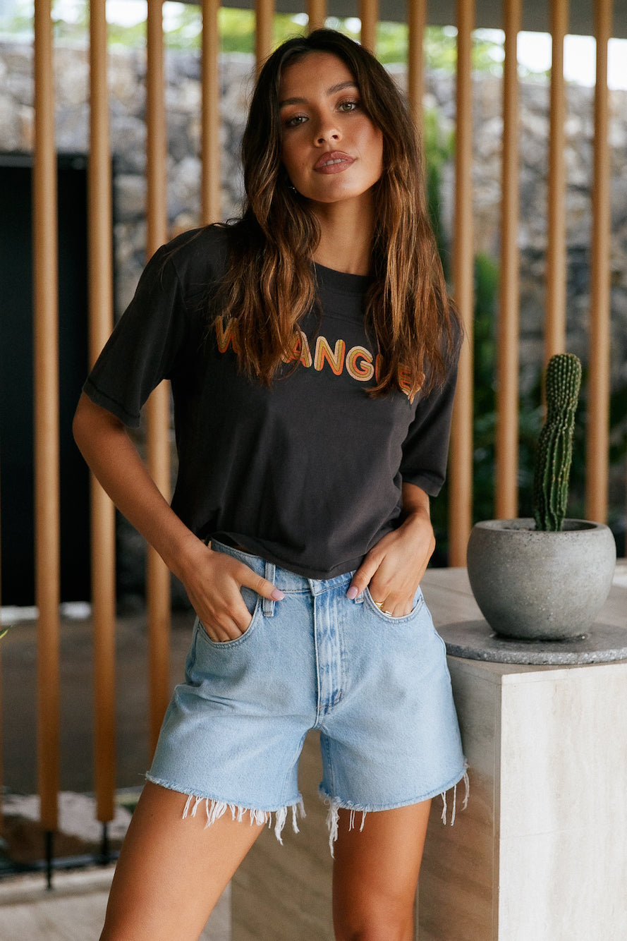 WRANGLER Magic Eyes Crop Tee-Seaa Fashion