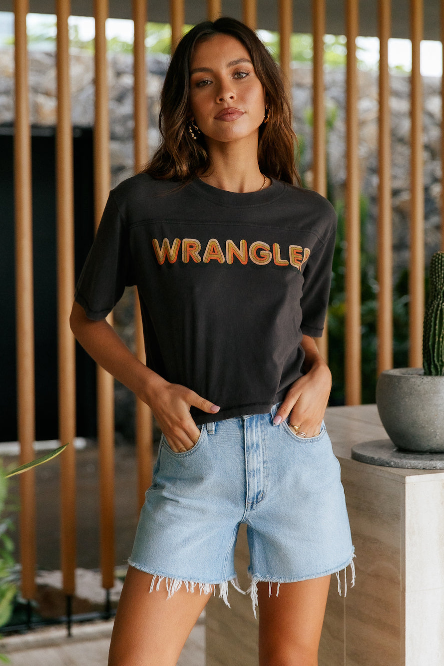 WRANGLER Magic Eyes Crop Tee-Seaa Fashion
