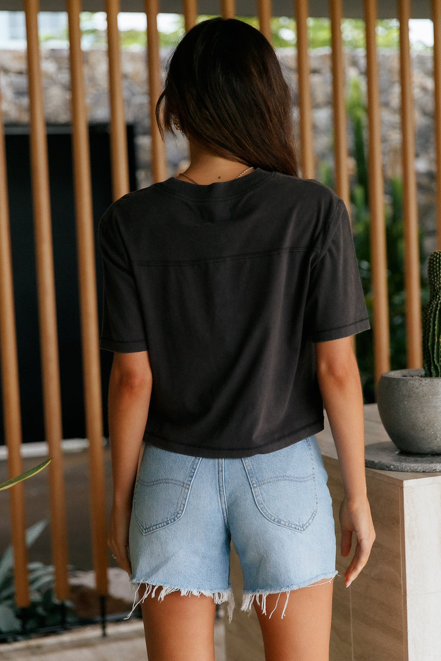 WRANGLER Magic Eyes Crop Tee-Seaa Fashion