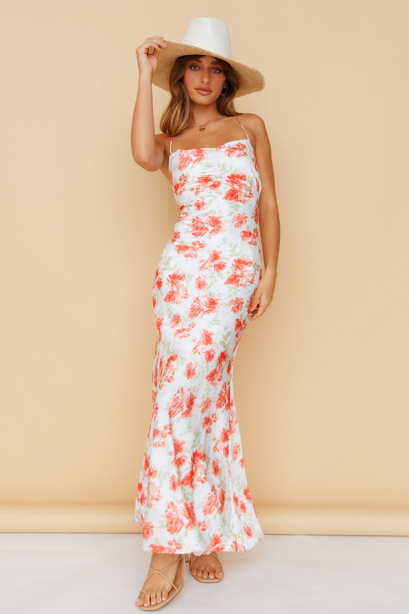 Warm Smiles Maxi Dress White-Seaa Fashion