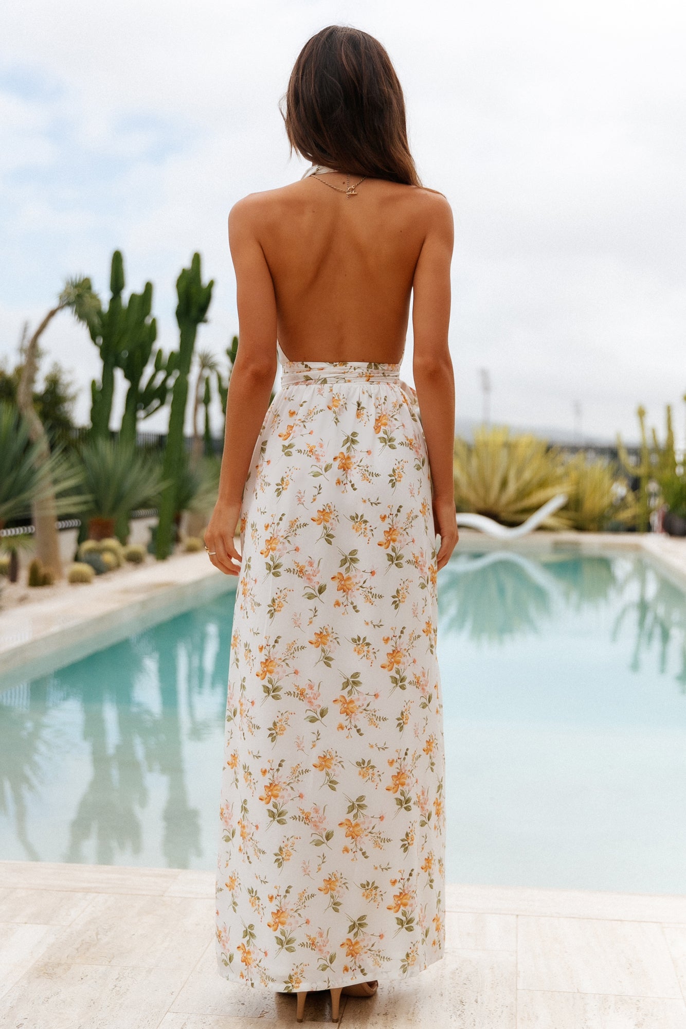 HELLO MOLLY Dedicated Song Maxi Dress Floral-Seaa Fashion