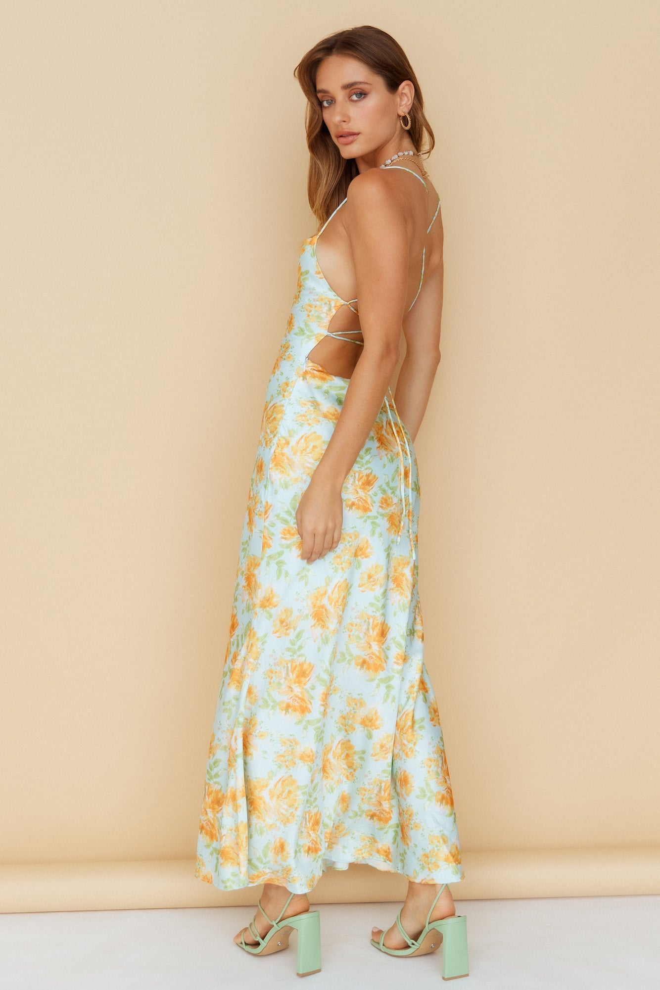 Warm Smiles Maxi Dress Green-Seaa Fashion