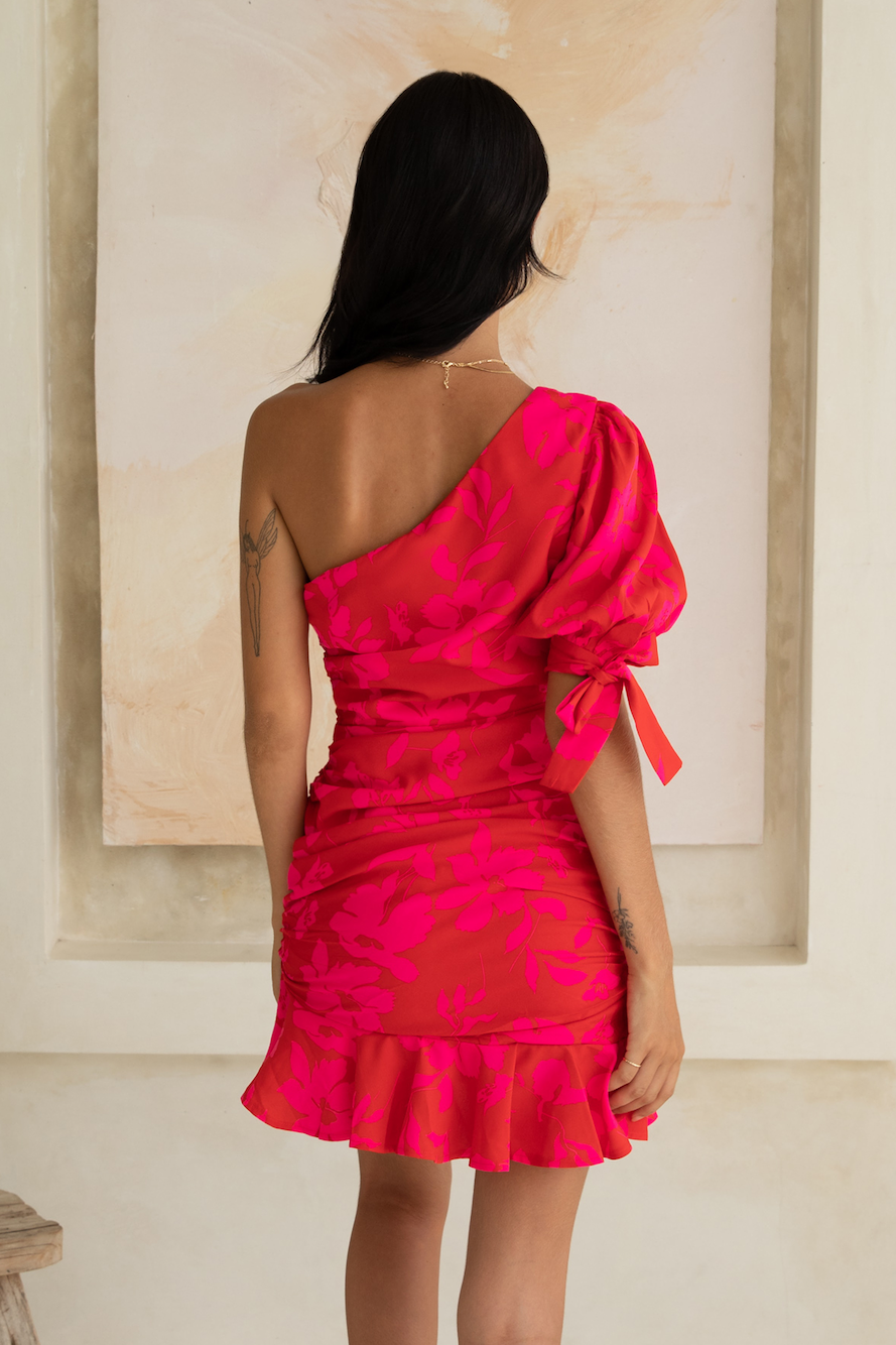 Come Alive Dress Red-Seaa Fashion