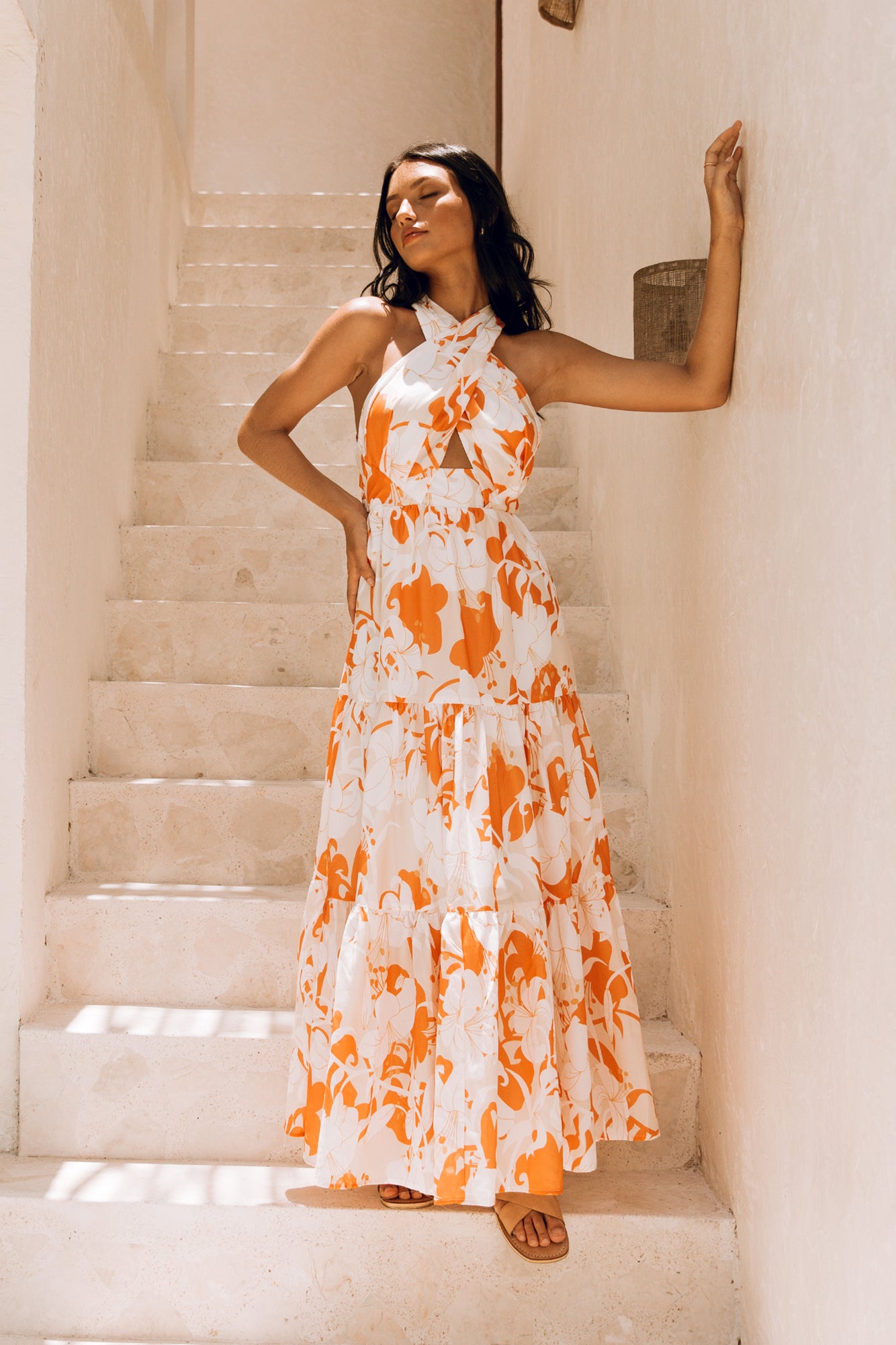 Sandy Beaches Maxi Dress-Seaa Fashion