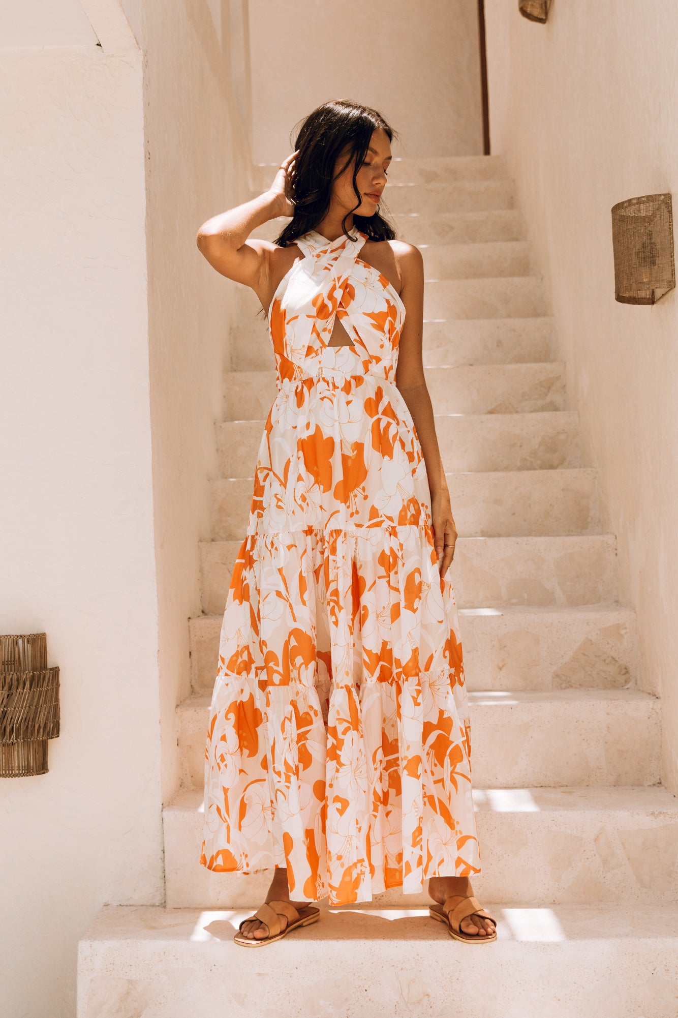 Sandy Beaches Maxi Dress-Seaa Fashion