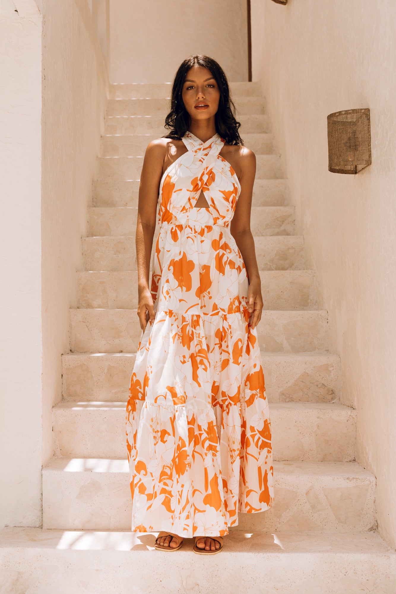 Sandy Beaches Maxi Dress-Seaa Fashion