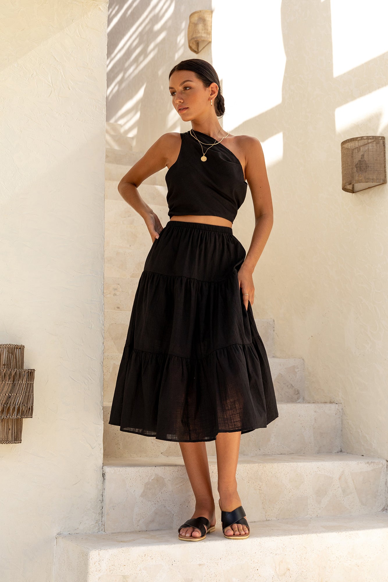 If Only Set Black-Seaa Fashion