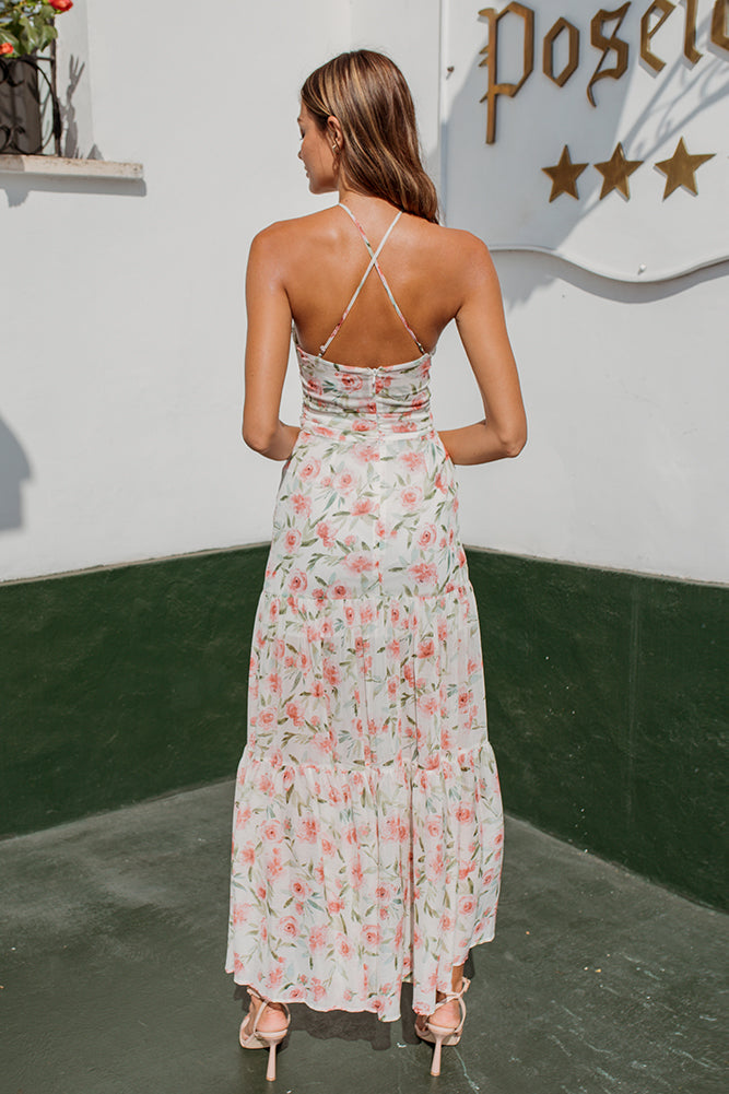 HELLO MOLLY Blossomed Maxi Dress-Seaa Fashion