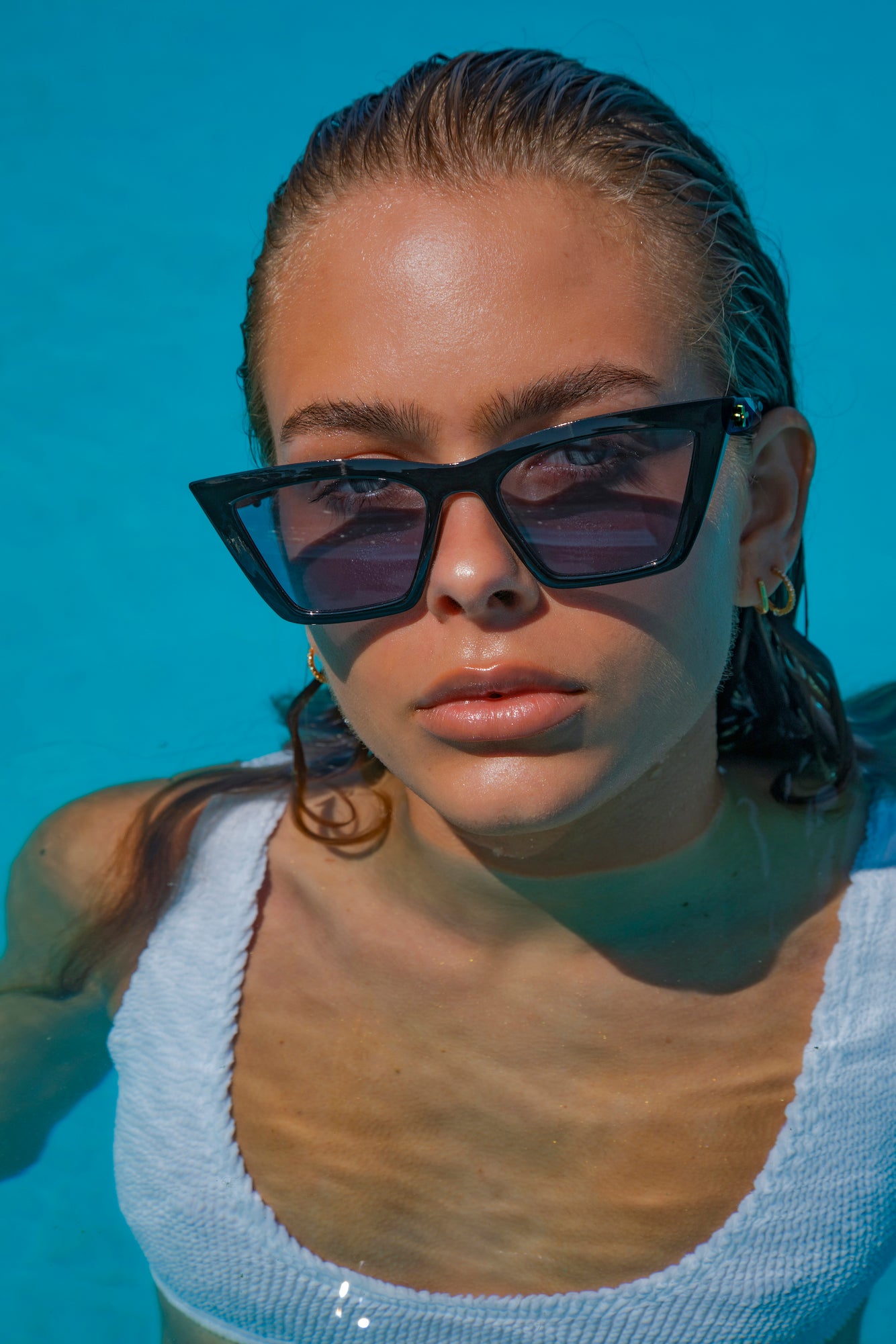 PETA + JAIN Bowie Sunglasses Black-Seaa Fashion