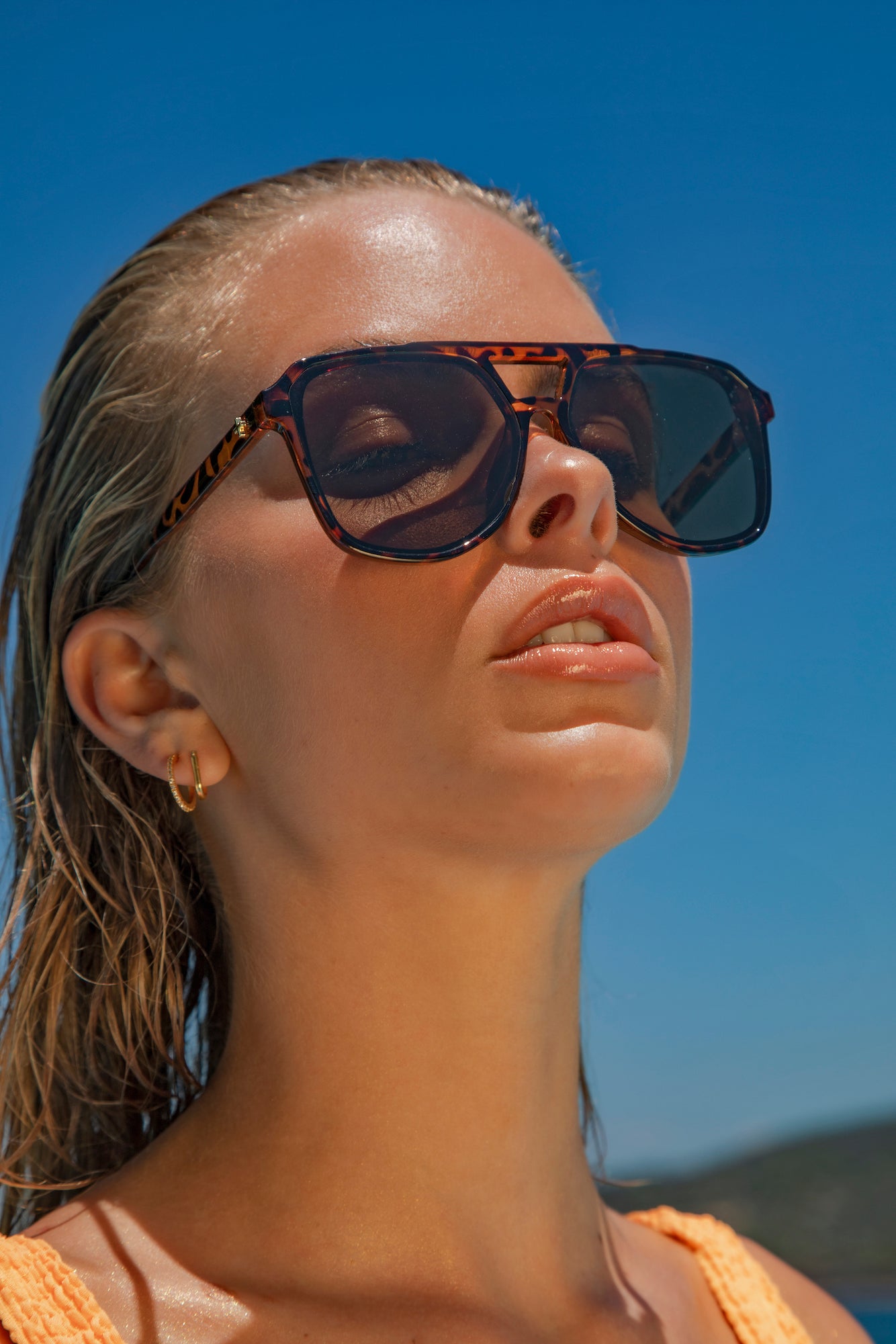 PETA + JAIN Elenah Sunglasses Tort Brown-Seaa Fashion