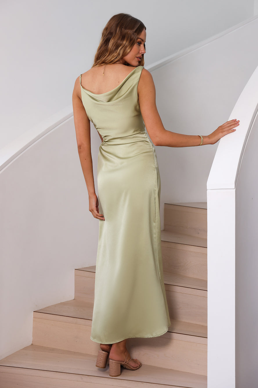 Coastal Reef Maxi Dress Green-Seaa Fashion
