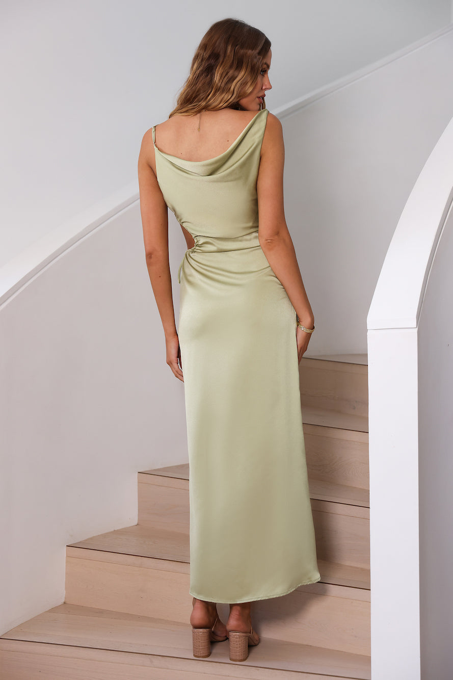 Coastal Reef Maxi Dress Green-Seaa Fashion