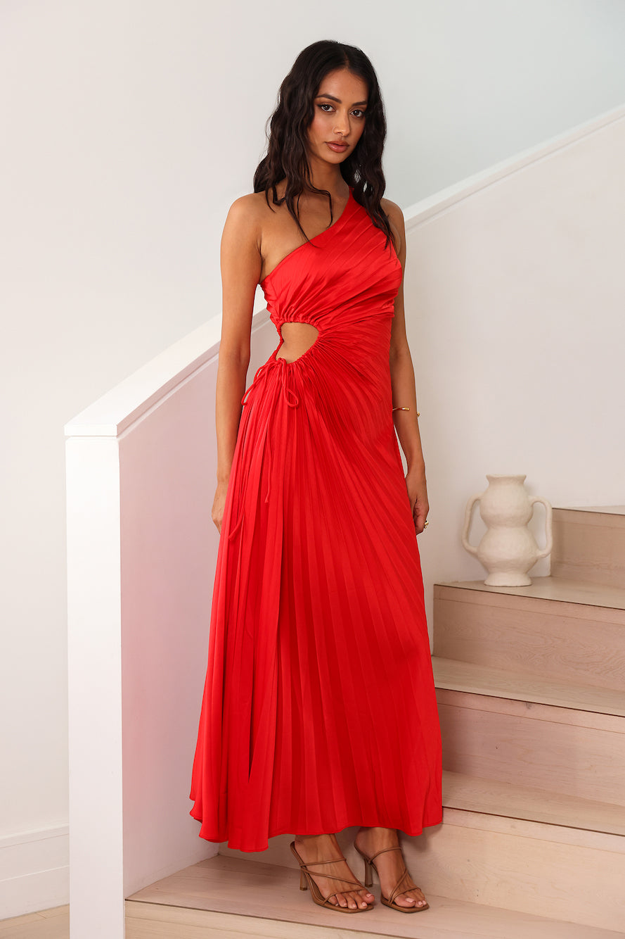 Your Promises Maxi Dress Red-Seaa Fashion