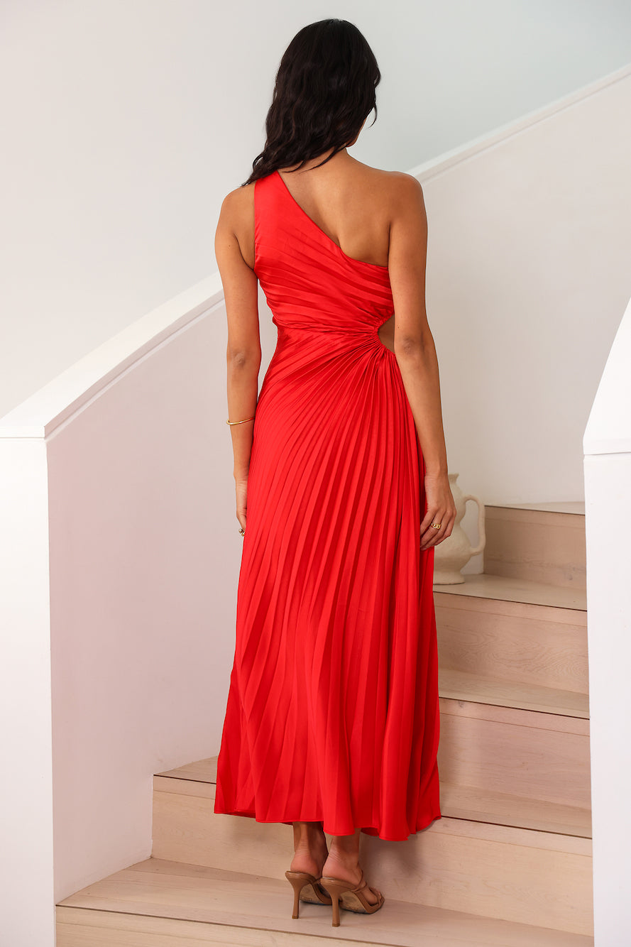 Your Promises Maxi Dress Red-Seaa Fashion