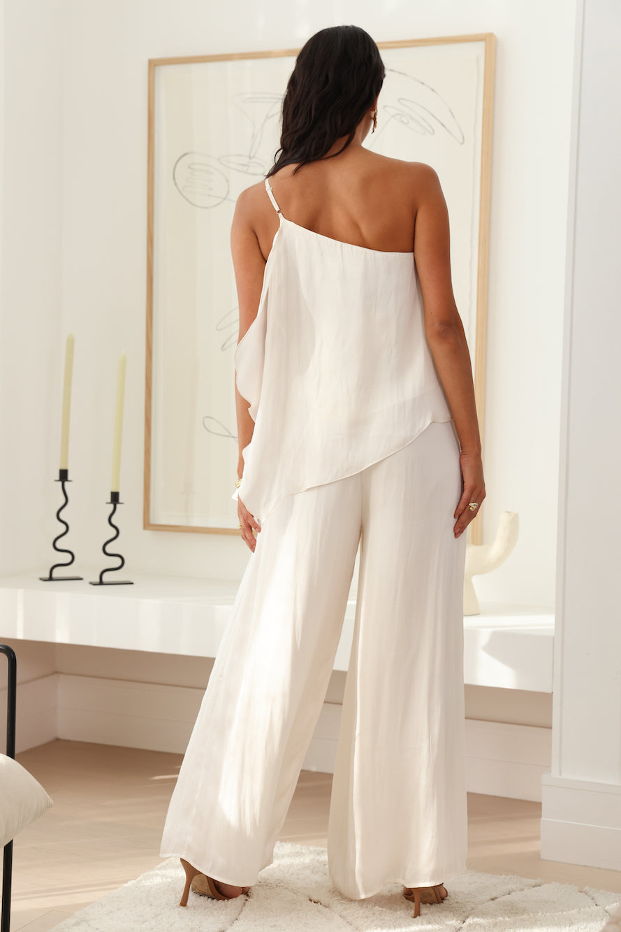 Moving In Pants White-Seaa Fashion