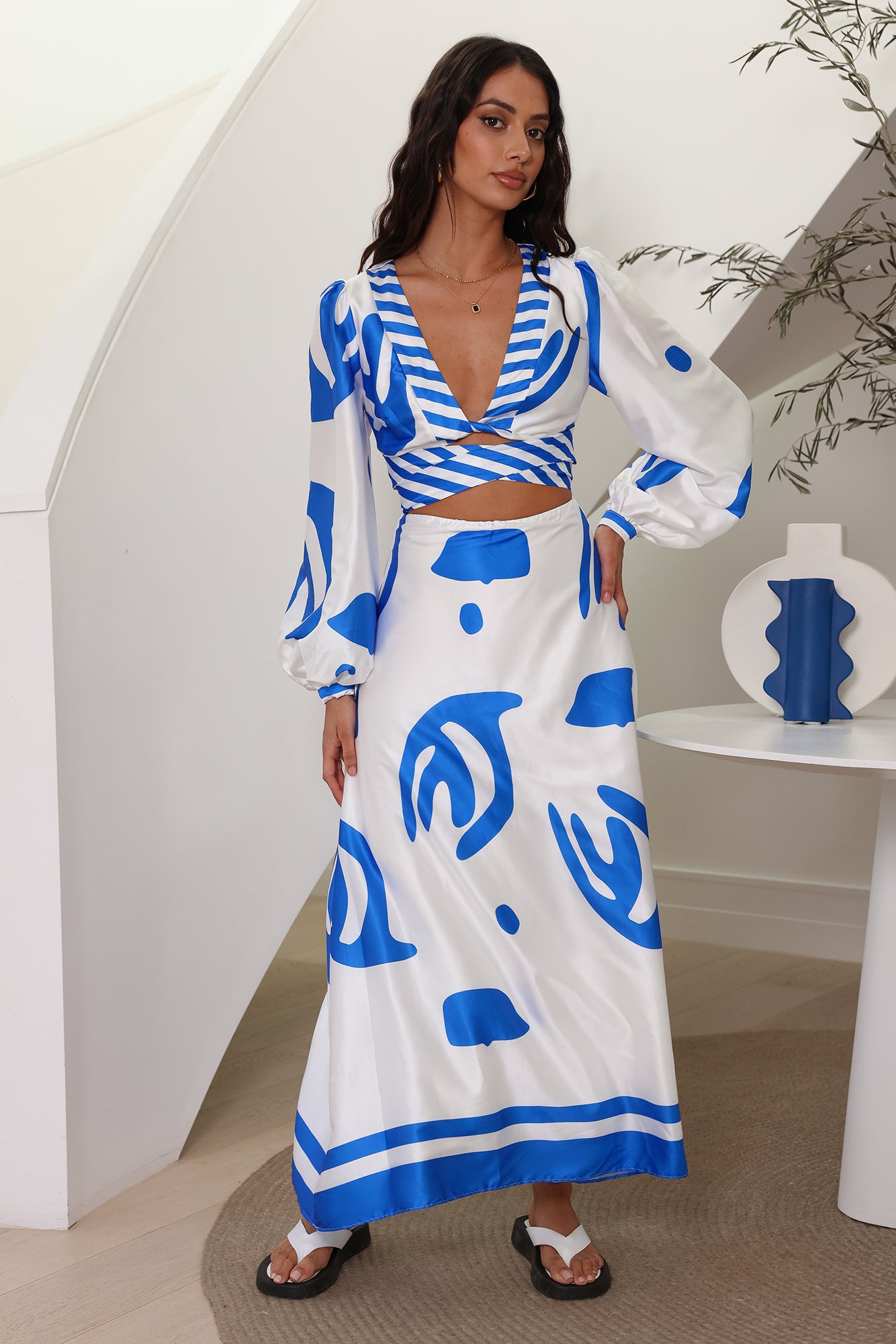 Know Why Maxi Dress White-Seaa Fashion