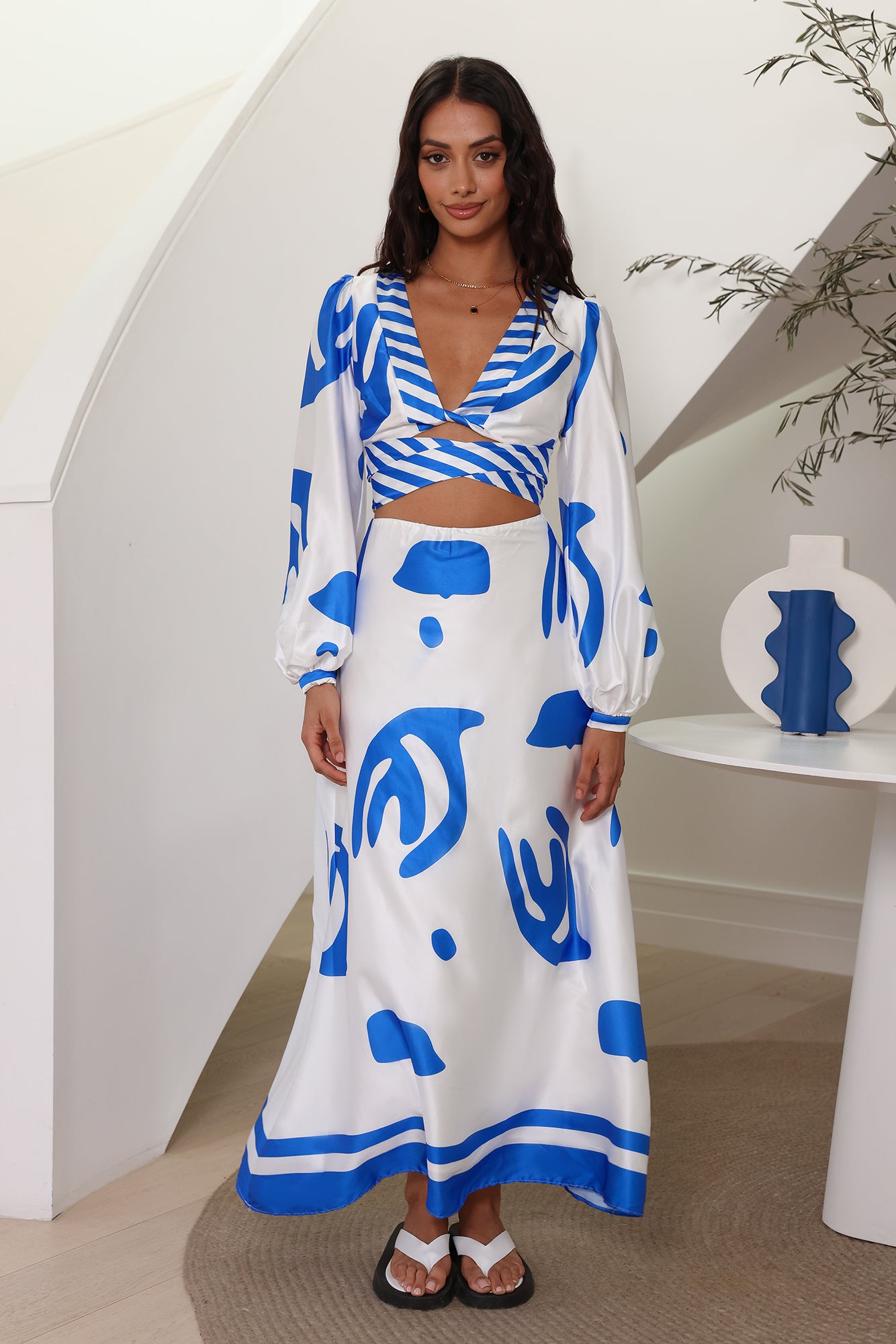 Know Why Maxi Dress White-Seaa Fashion