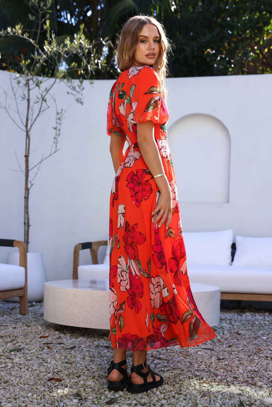 This Love Of Mine Maxi Dress Orange-Seaa Fashion
