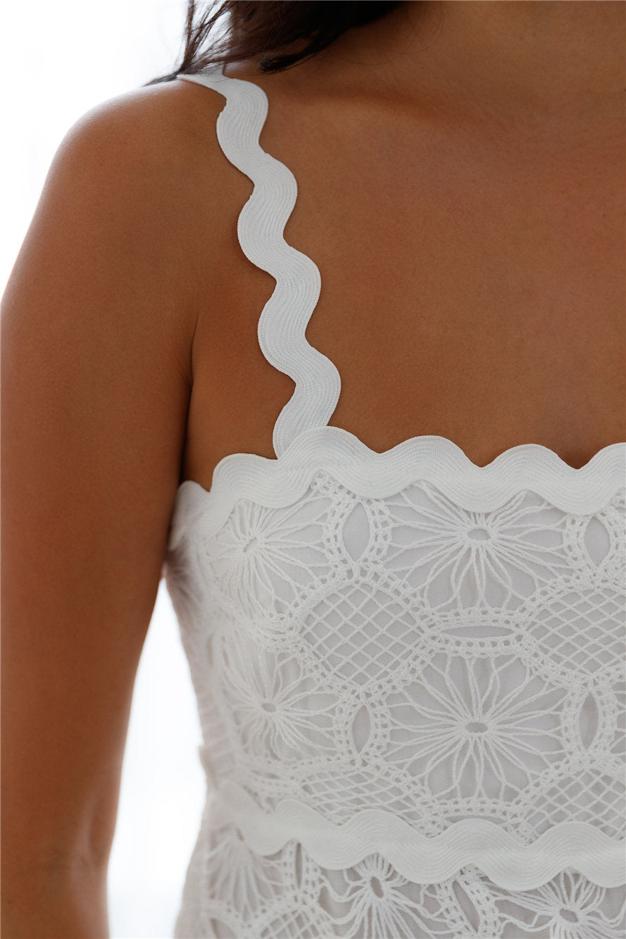 Blanca Maxi Dress White -Seaa Fashion