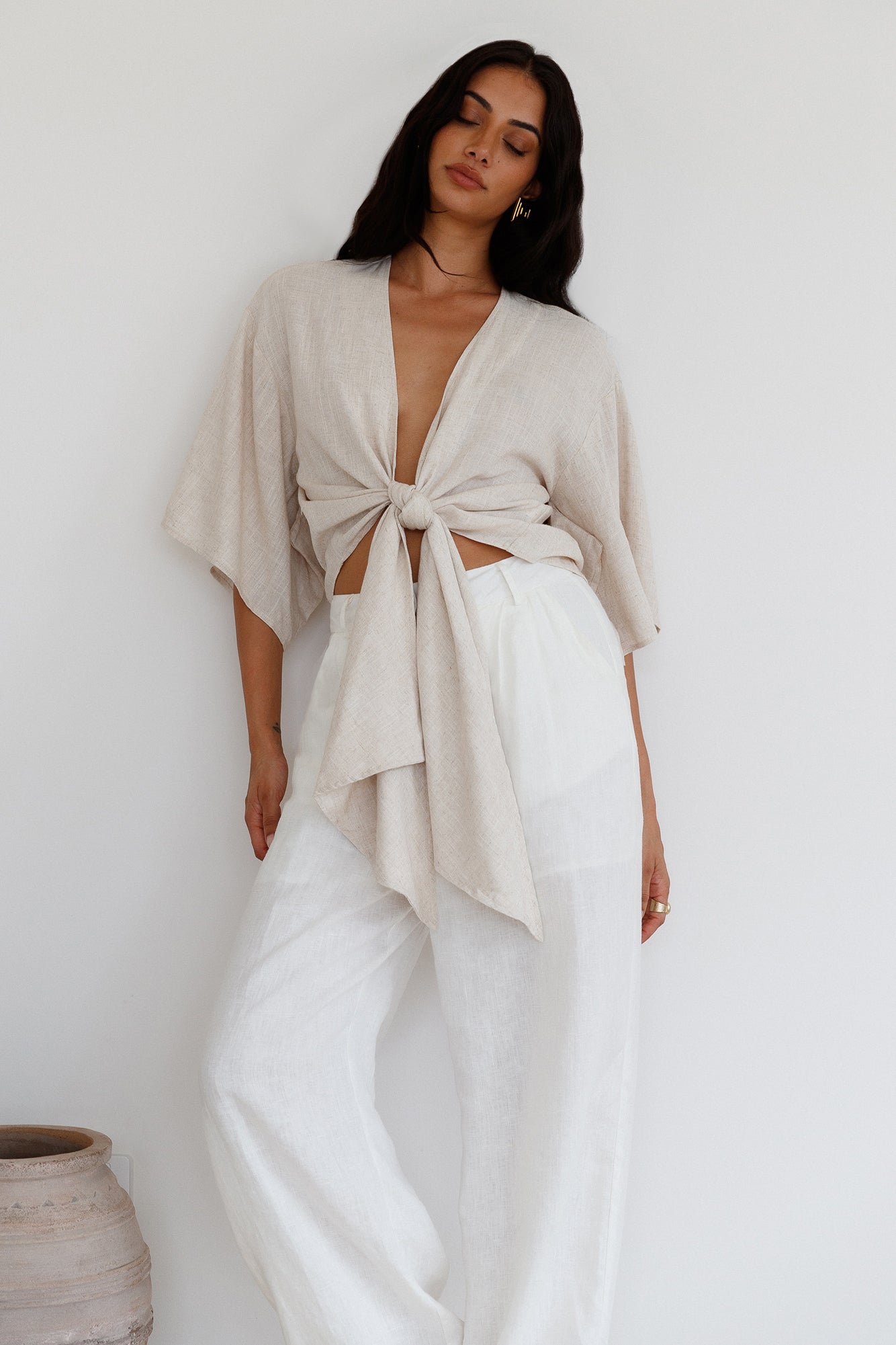 From Your Core Top Beige-Seaa Fashion