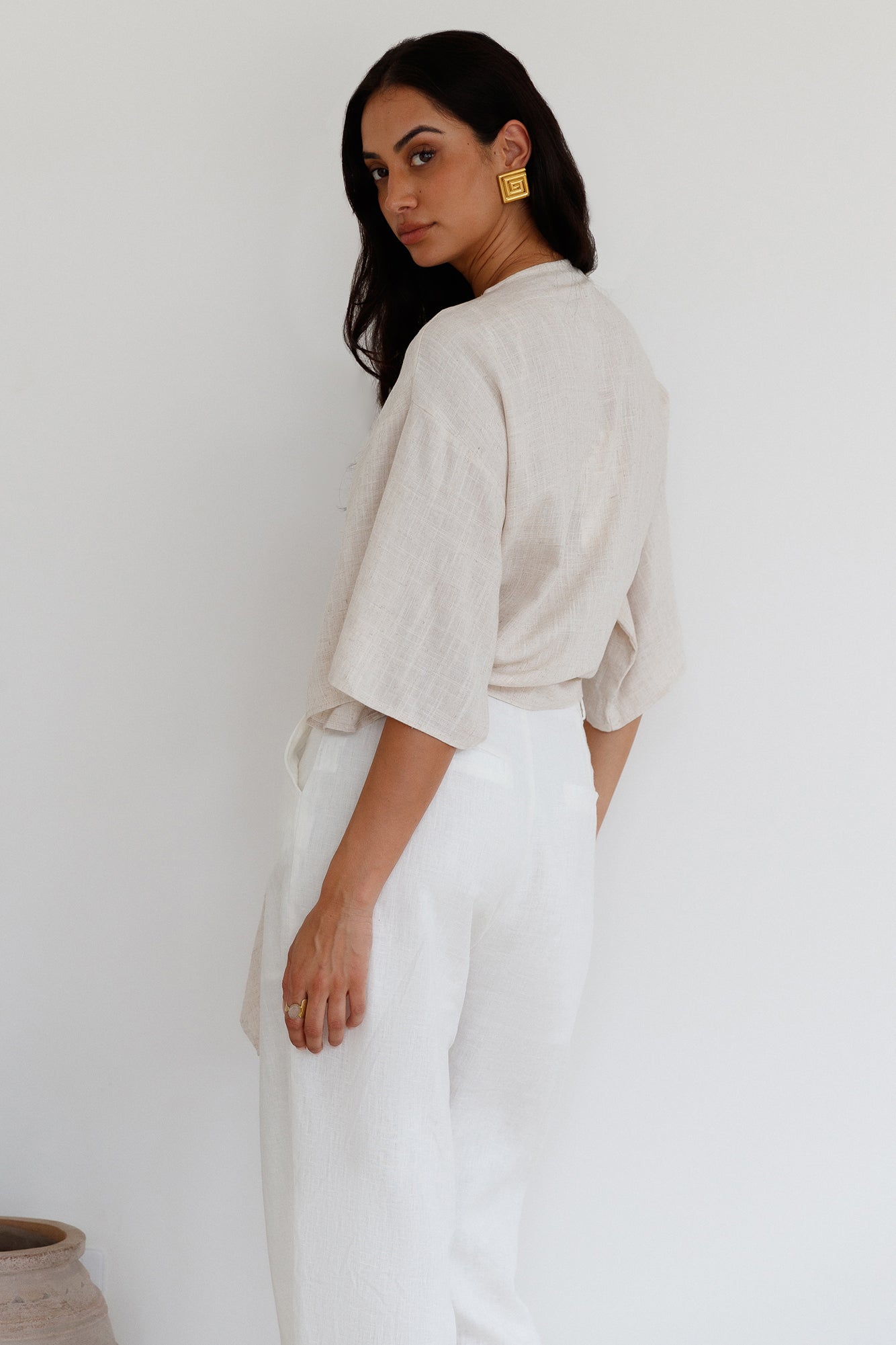 From Your Core Top Beige-Seaa Fashion