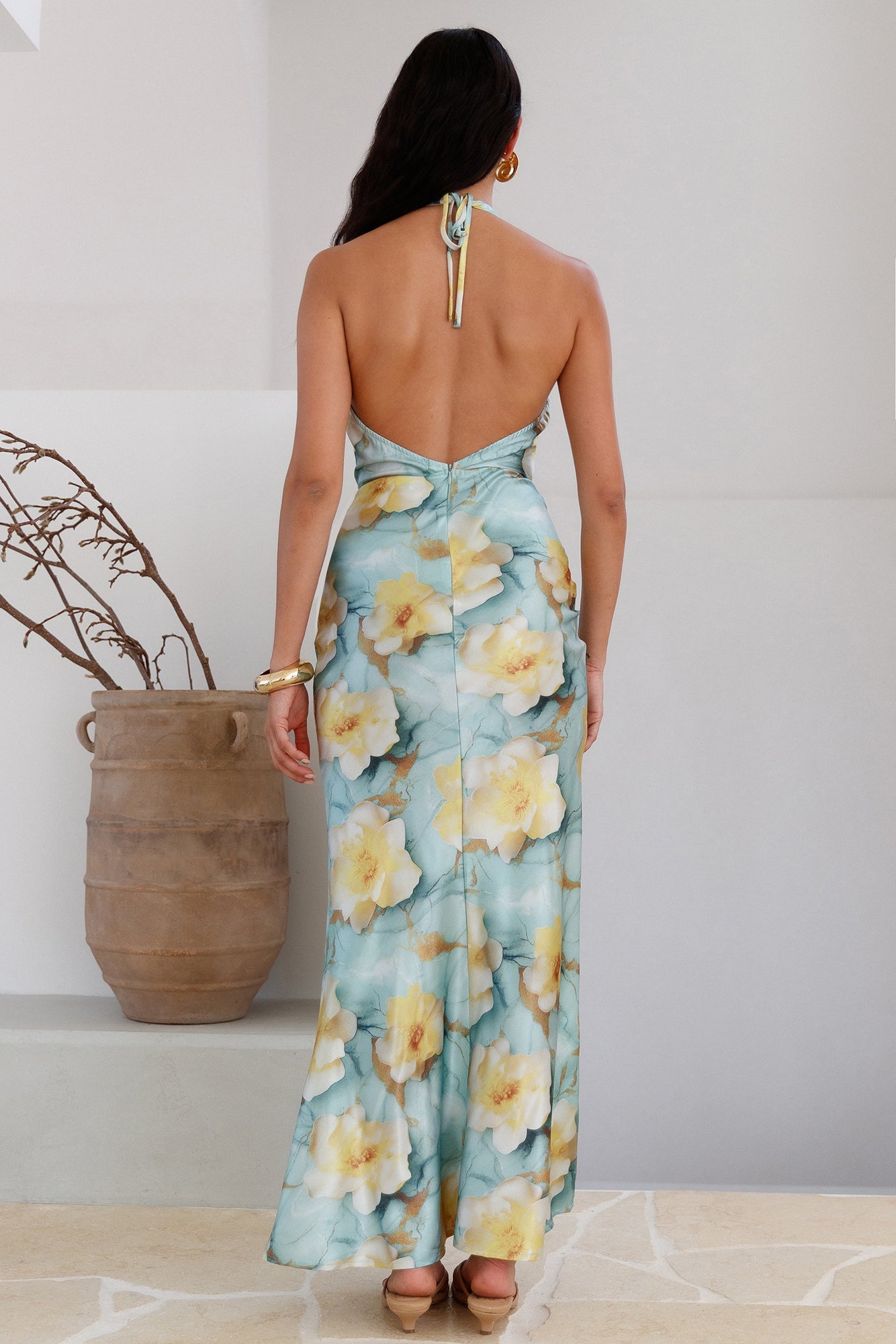 Calm Paradise Maxi Dress Blue-Seaa Fashion
