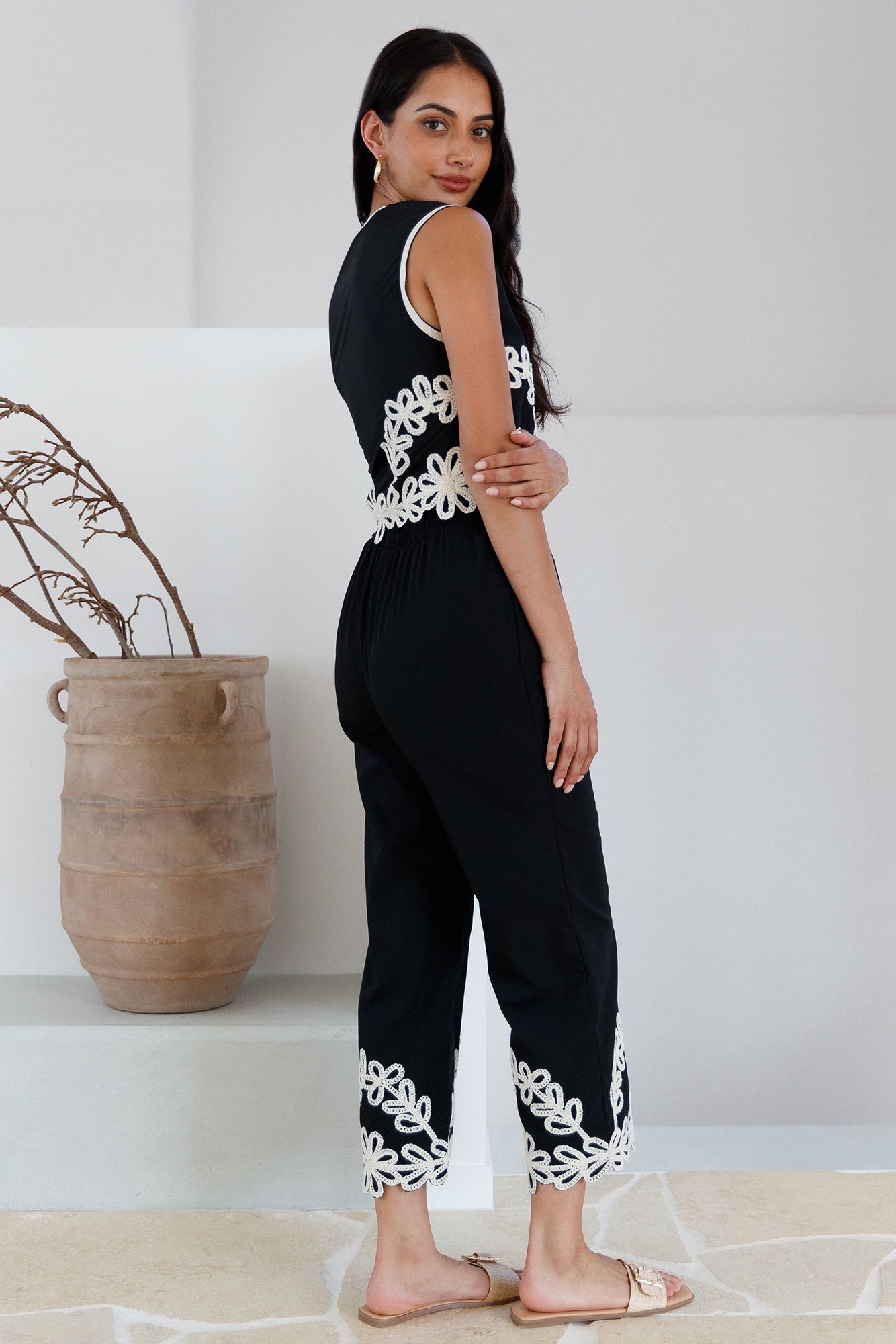 Dreaming Softly Pants Black-Seaa Fashion