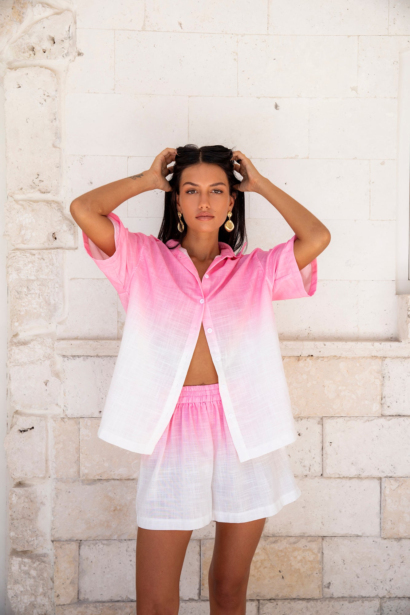 Seaa Fashion Adore You Set Pink-Seaa Fashion