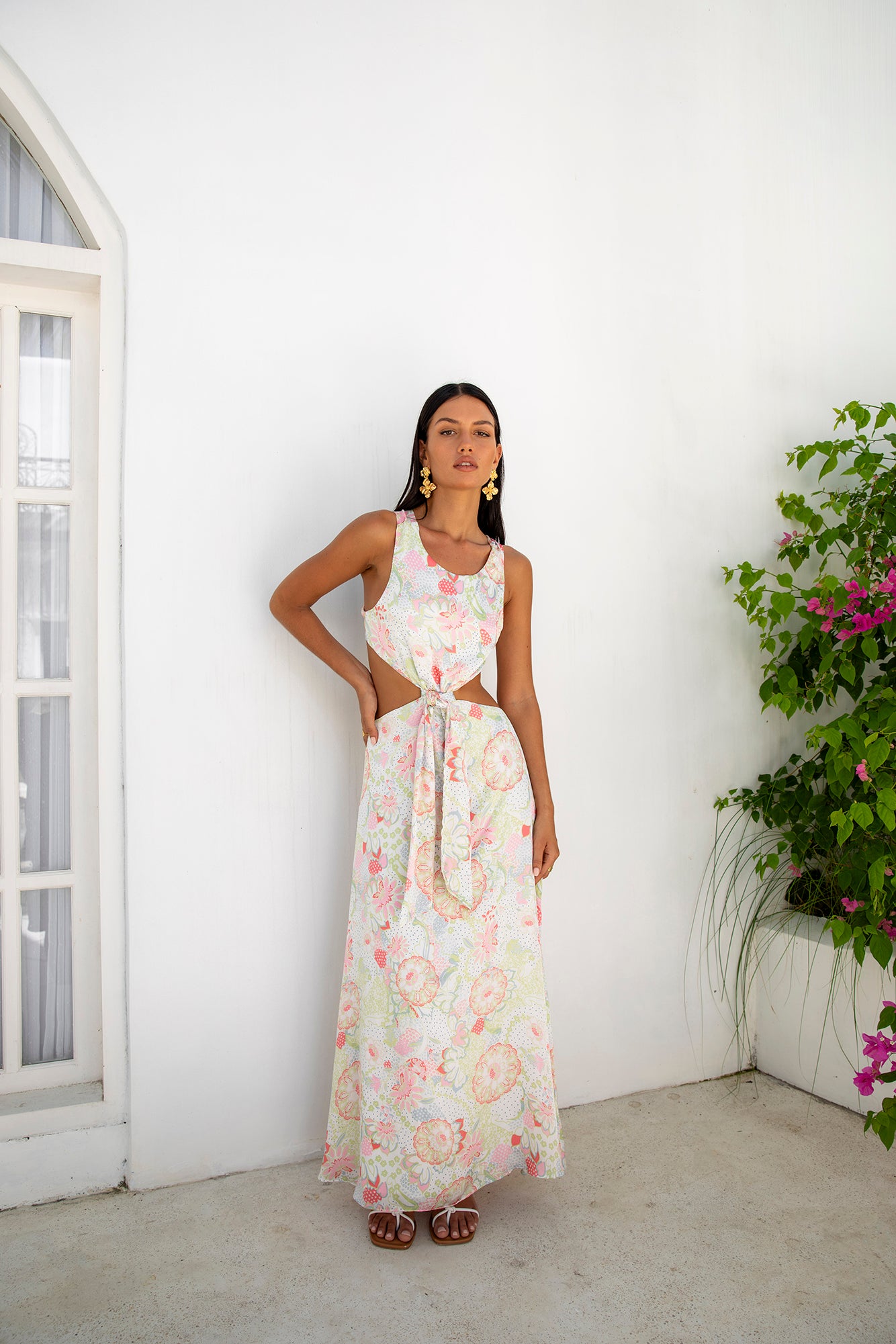 Seaa Fashion Clear Skies Maxi Dress Multi-Seaa Fashion