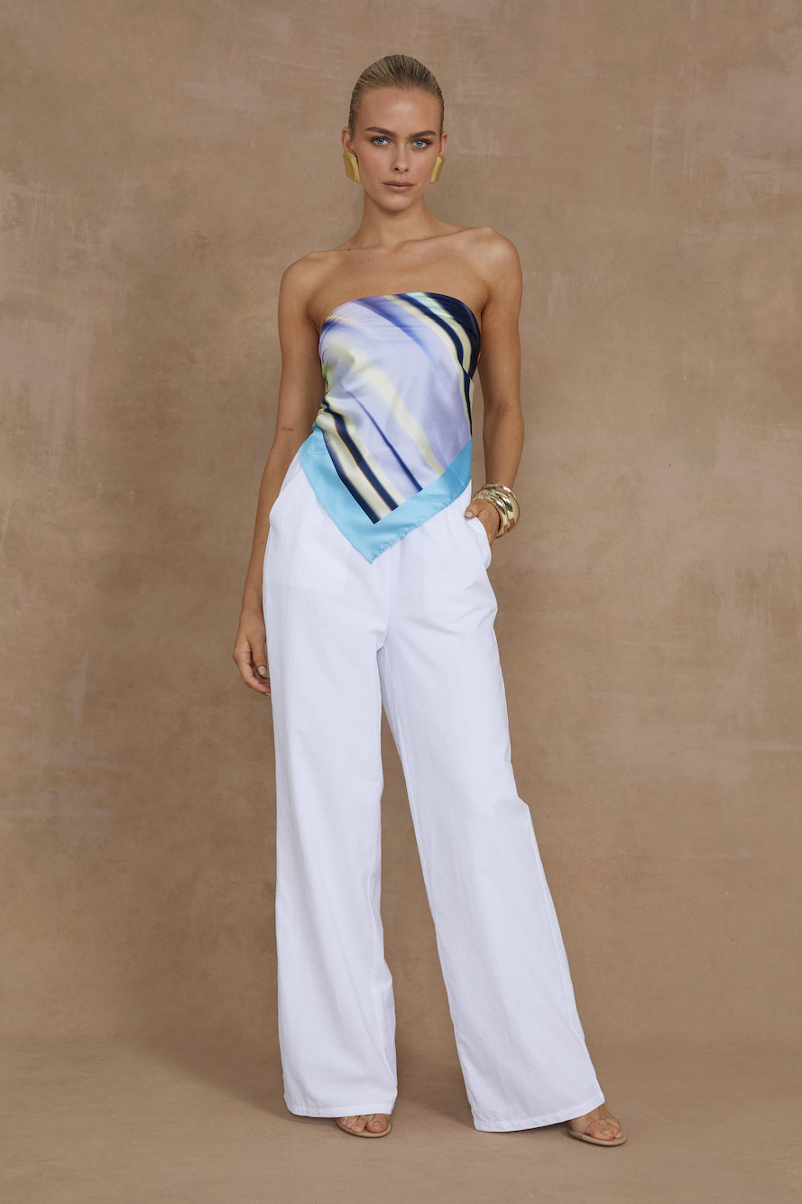 RUNAWAY THE LABEL Kadem Scarft Ainsley Print-Seaa Fashion