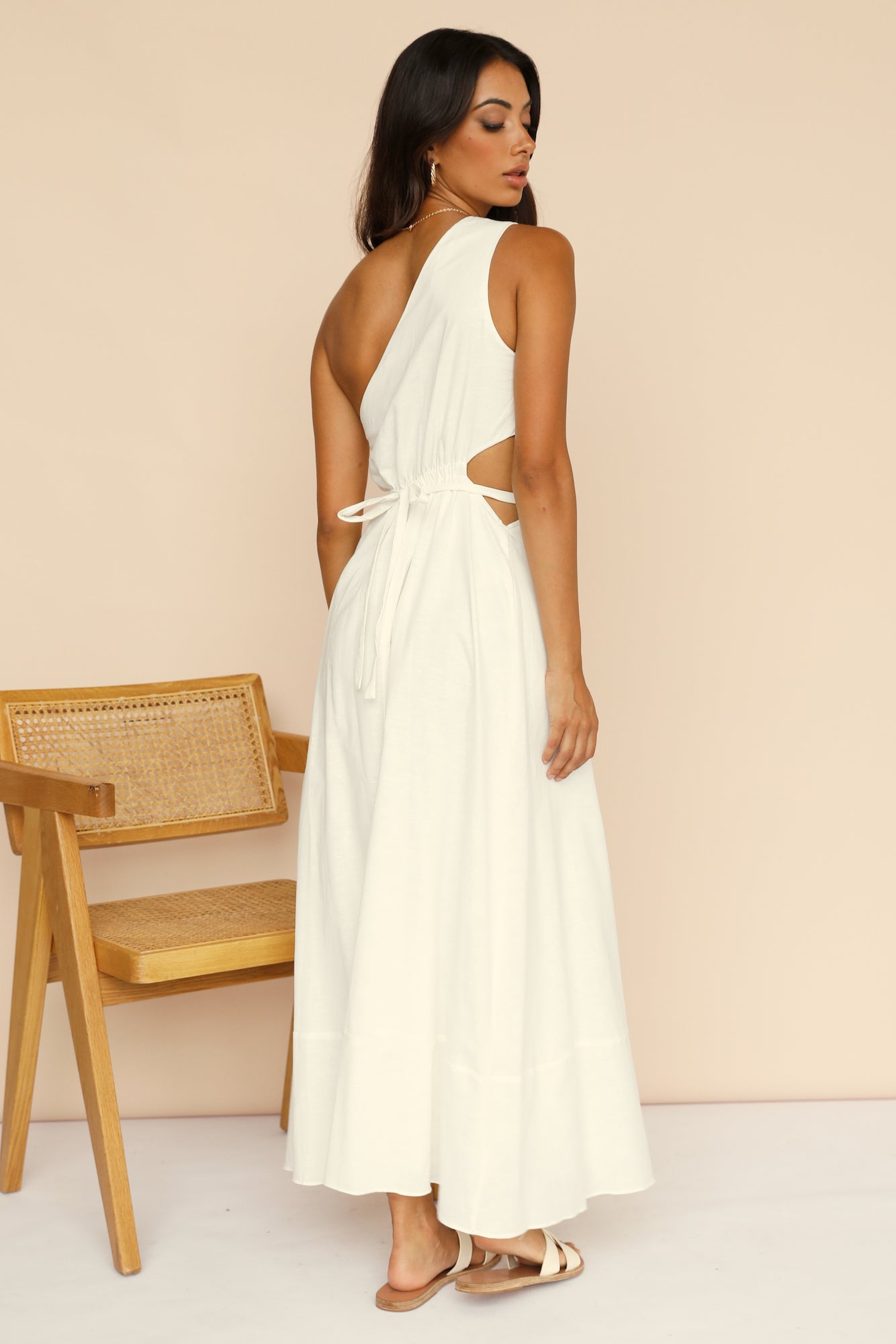 Found The Way Maxi Dress White-Seaa Fashion