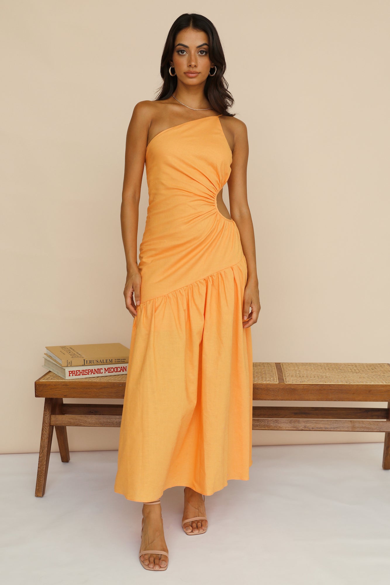 Love Another Day Maxi Dress Orange-Seaa Fashion