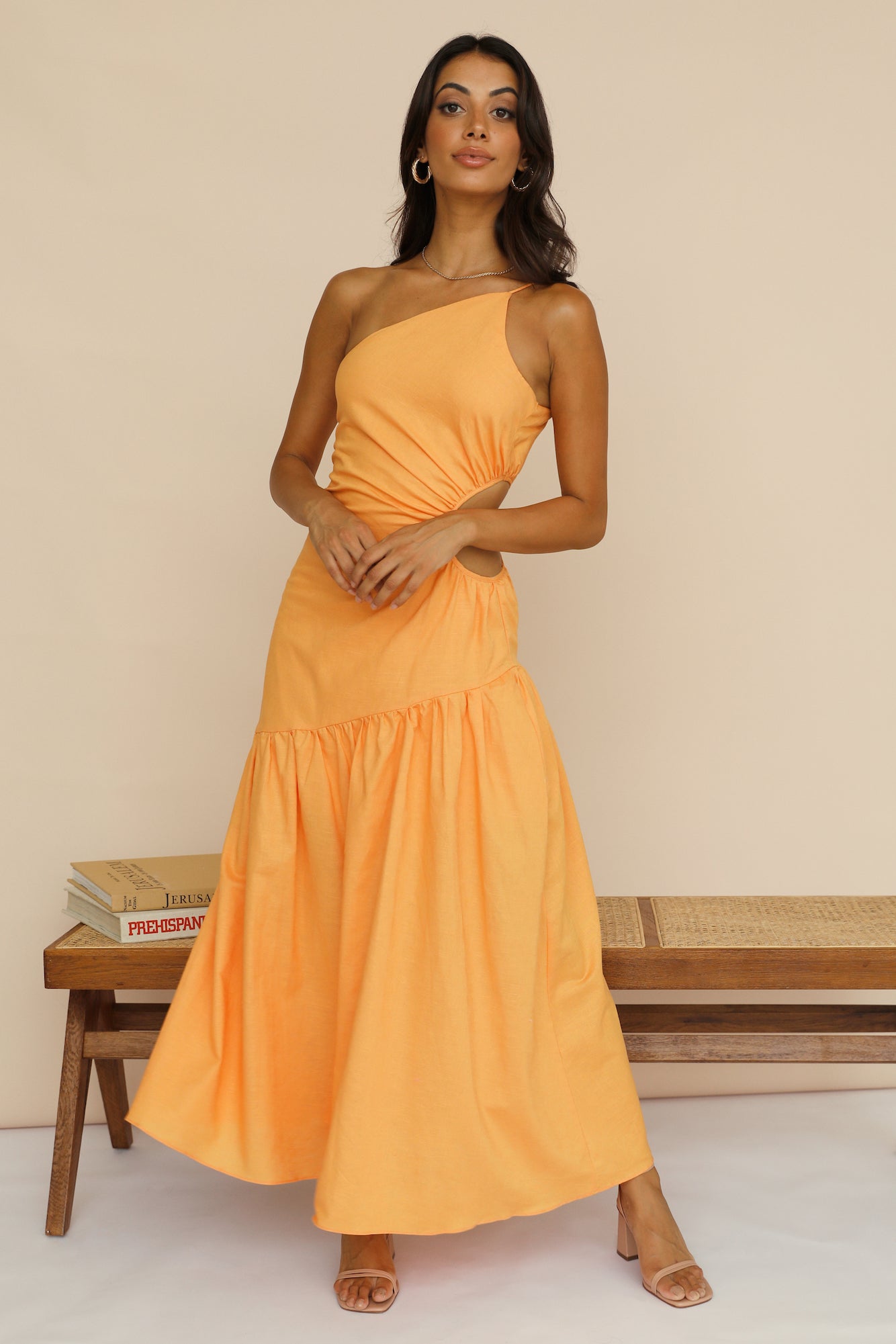 Love Another Day Maxi Dress Orange-Seaa Fashion