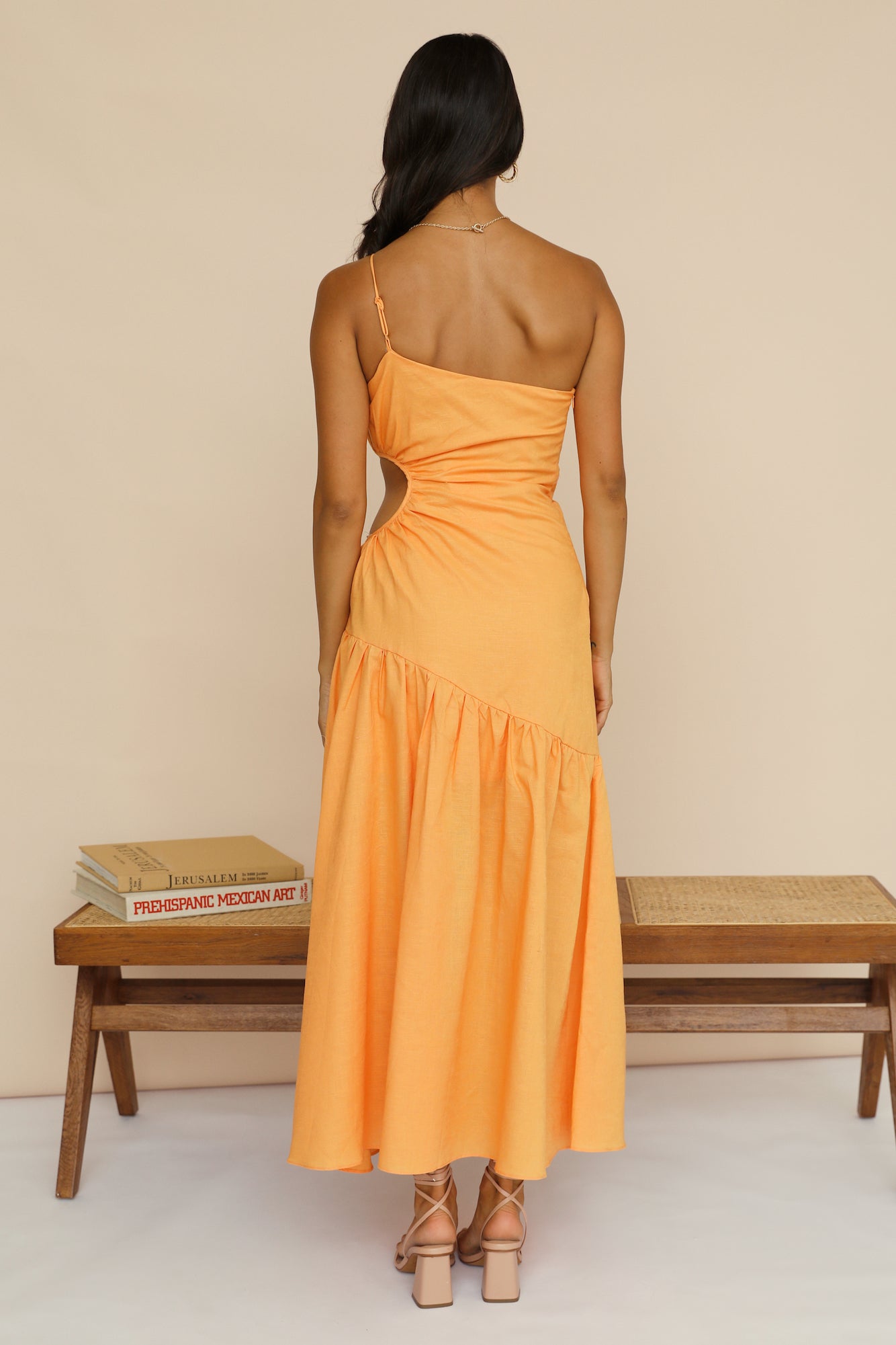 Love Another Day Maxi Dress Orange-Seaa Fashion