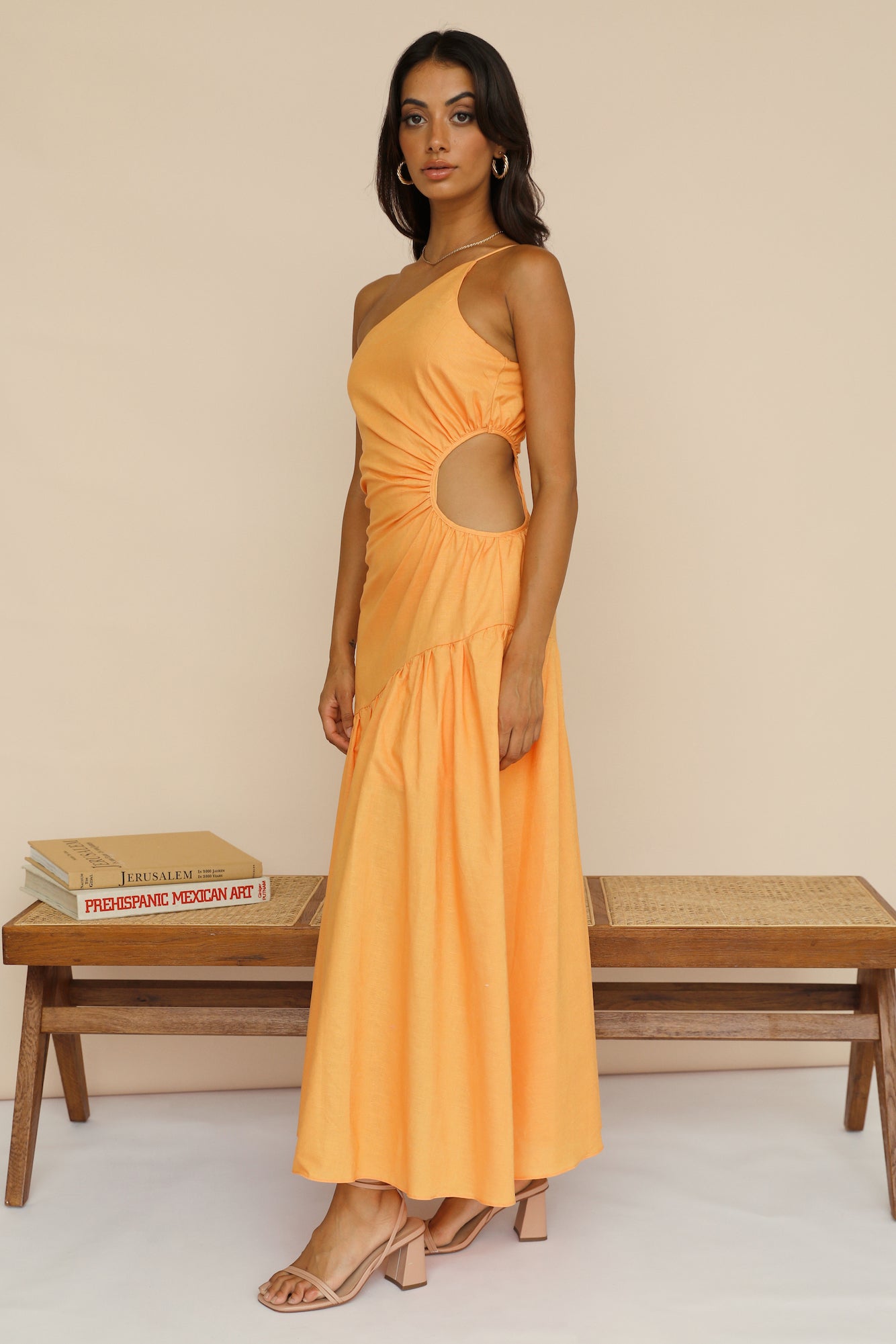 Love Another Day Maxi Dress Orange-Seaa Fashion
