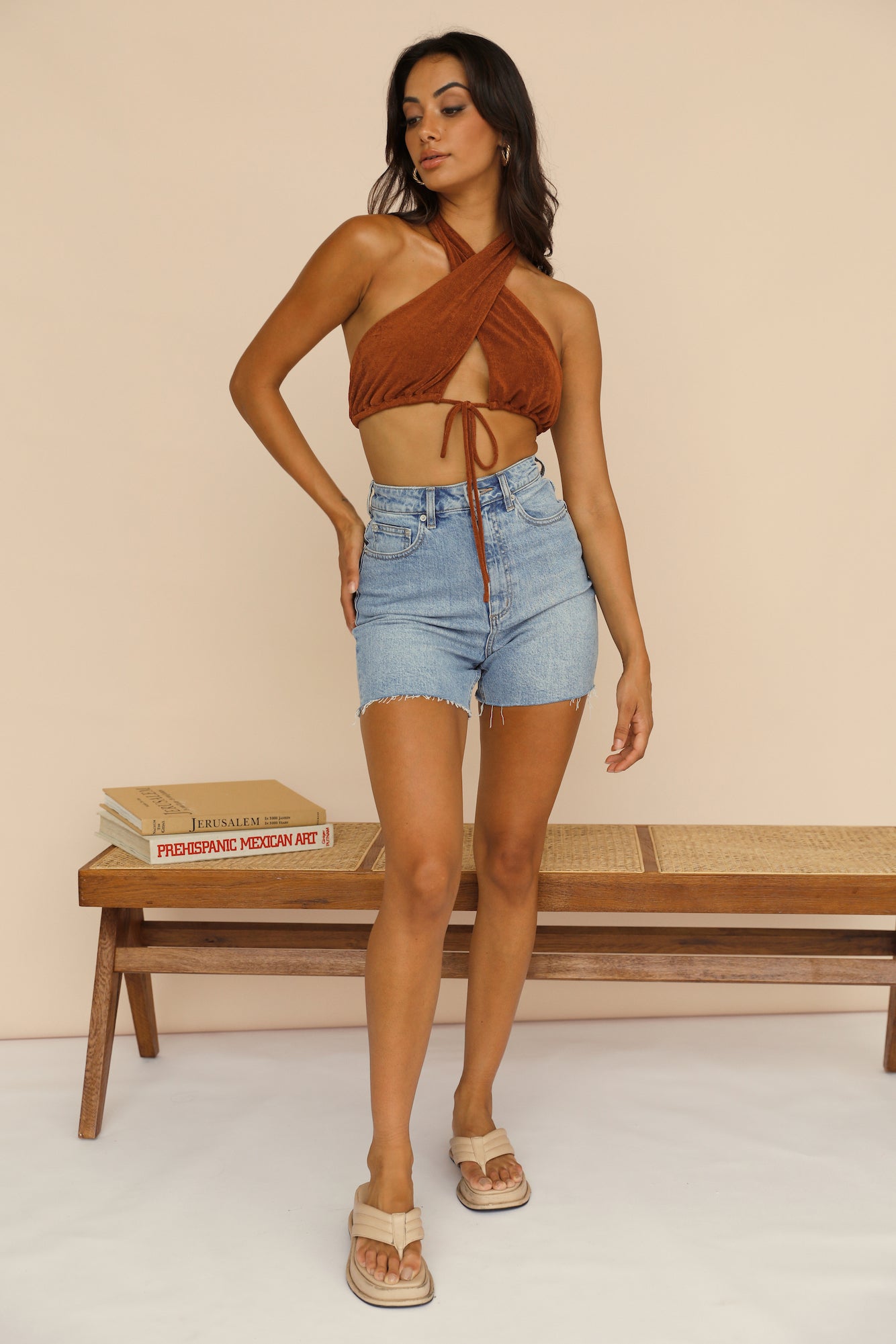 LEE High Relaxed Short Blue Expectation-Seaa Fashion