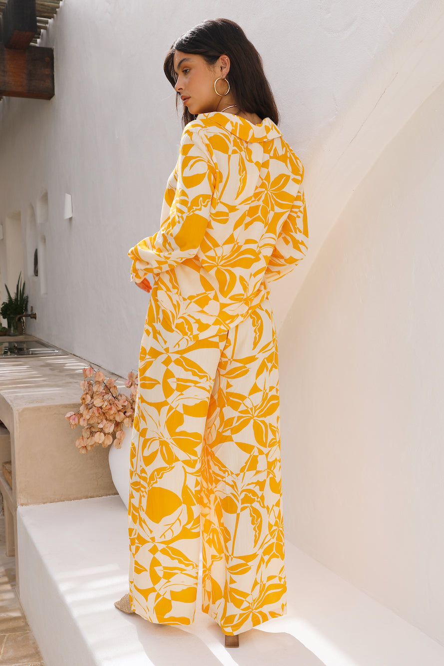 Daisy Dreaming Top Yellow-Seaa Fashion