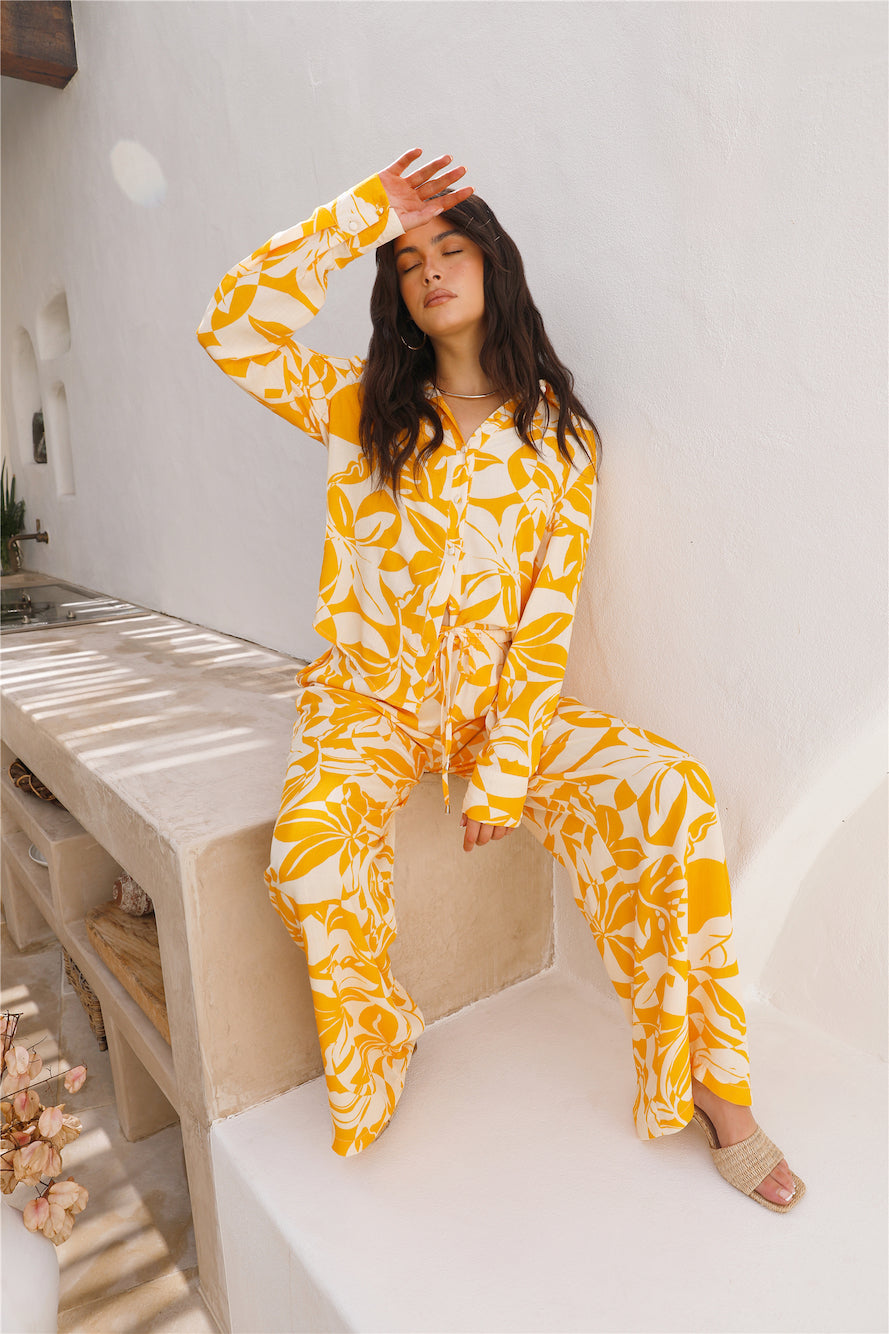 Daisy Dreaming Top Yellow-Seaa Fashion