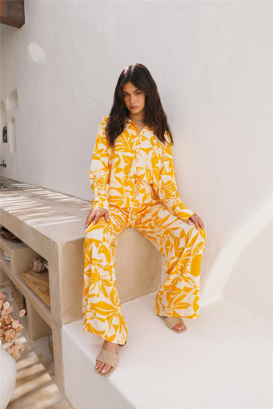 Daisy Dreaming Top Yellow-Seaa Fashion