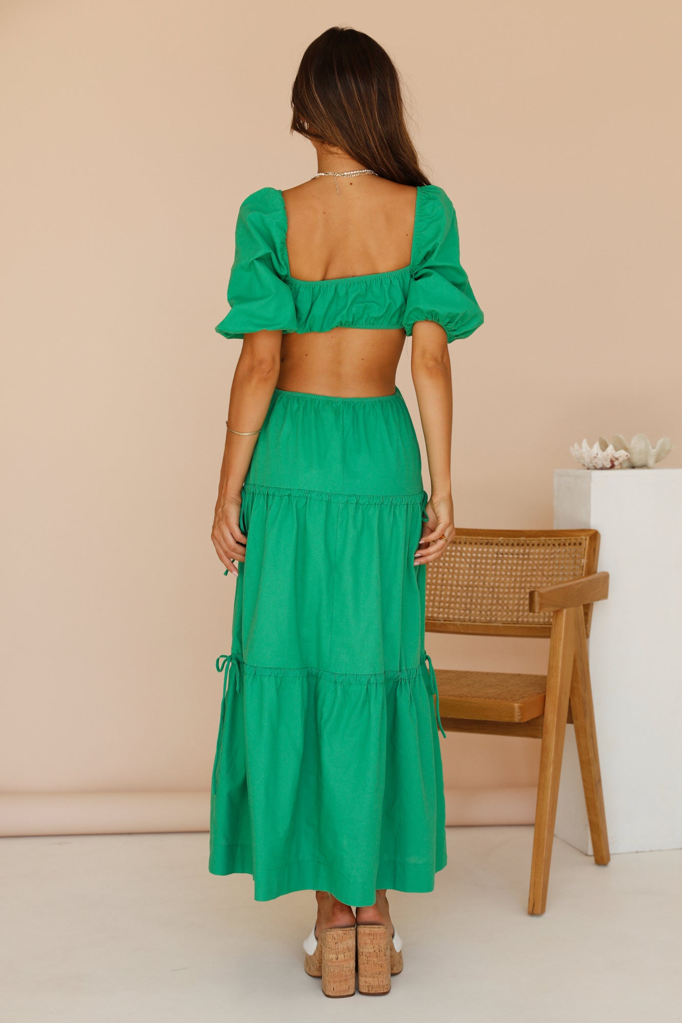 Next Level Maxi Dress Green-Seaa Fashion