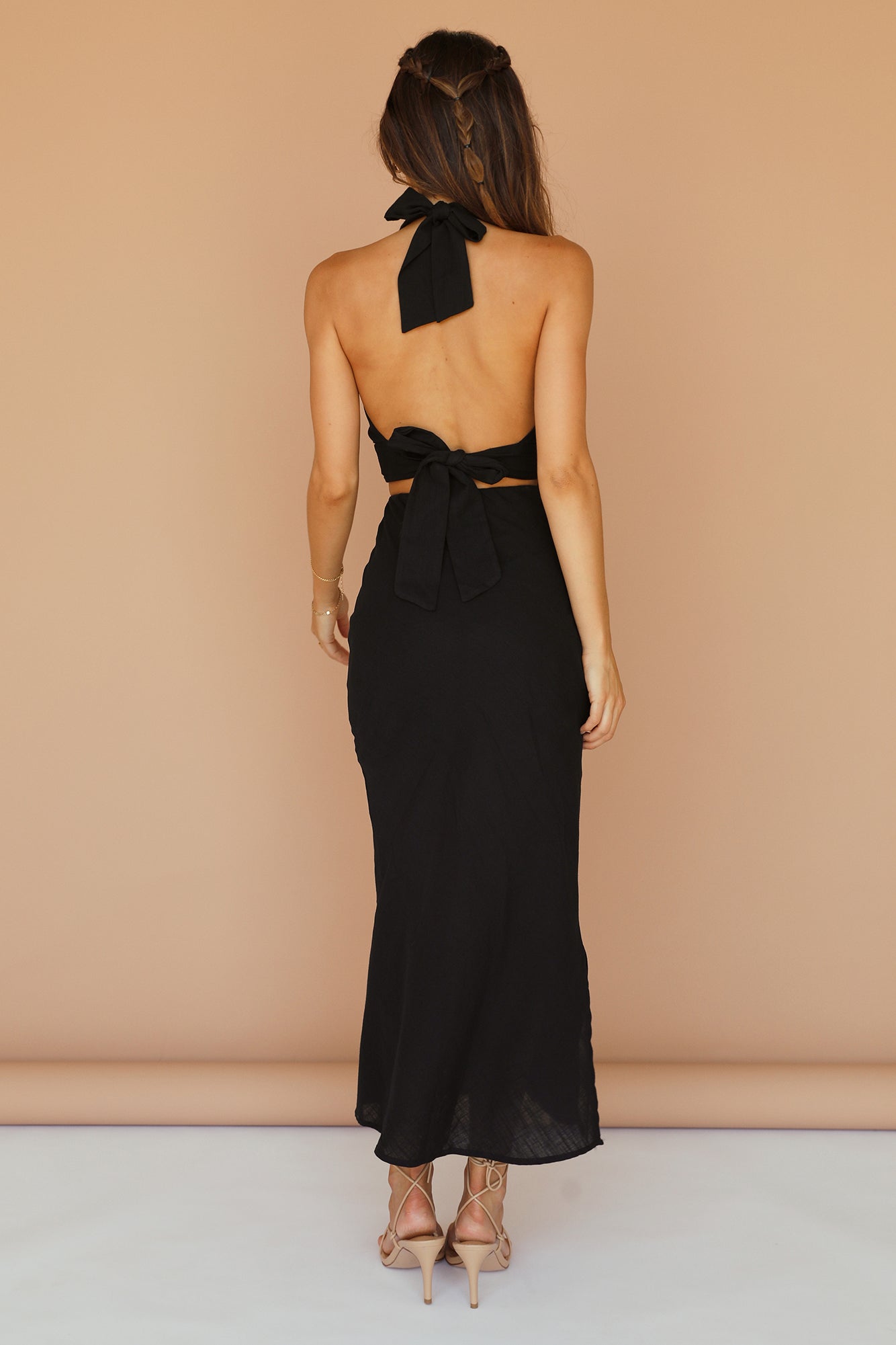 Calling From Above Set Black-Seaa Fashion