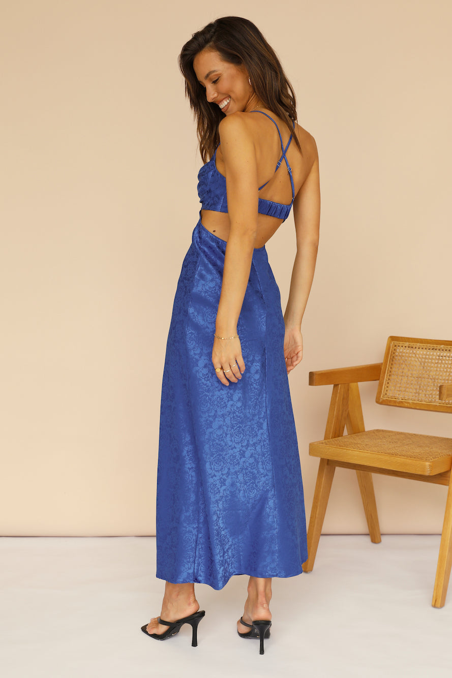 All In Maxi Dress Blue-Seaa Fashion