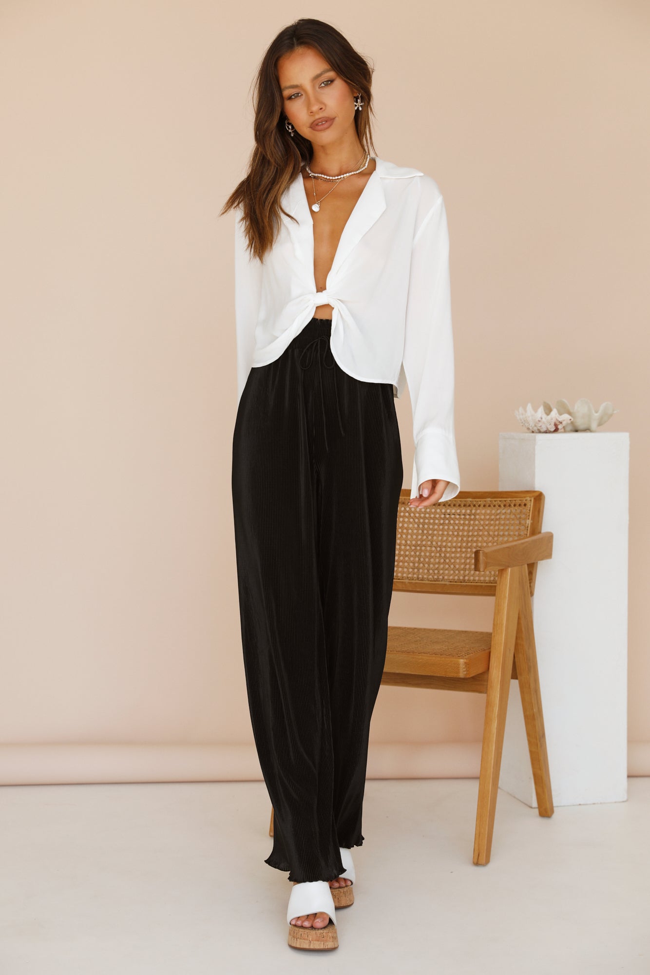 Sommar Shirt White-Seaa Fashion