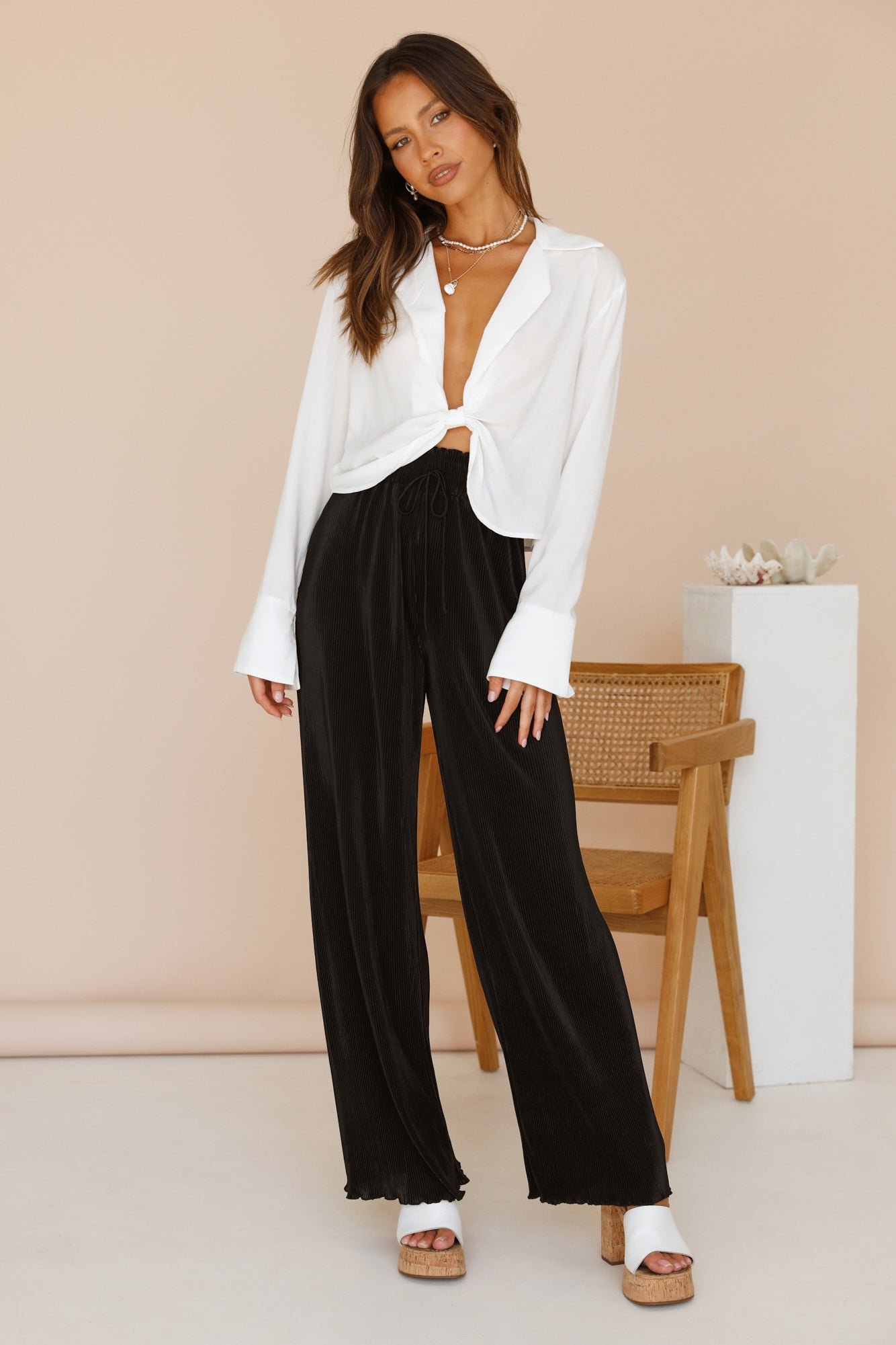 Sommar Shirt White-Seaa Fashion