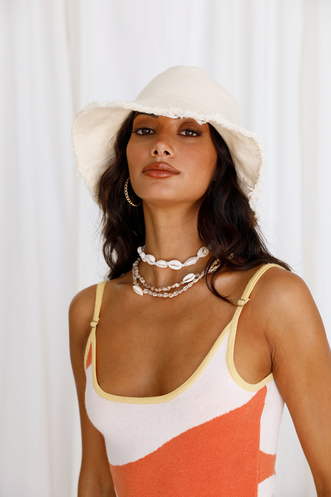 Sun Shower Bucket Hat Beige-Seaa Fashion