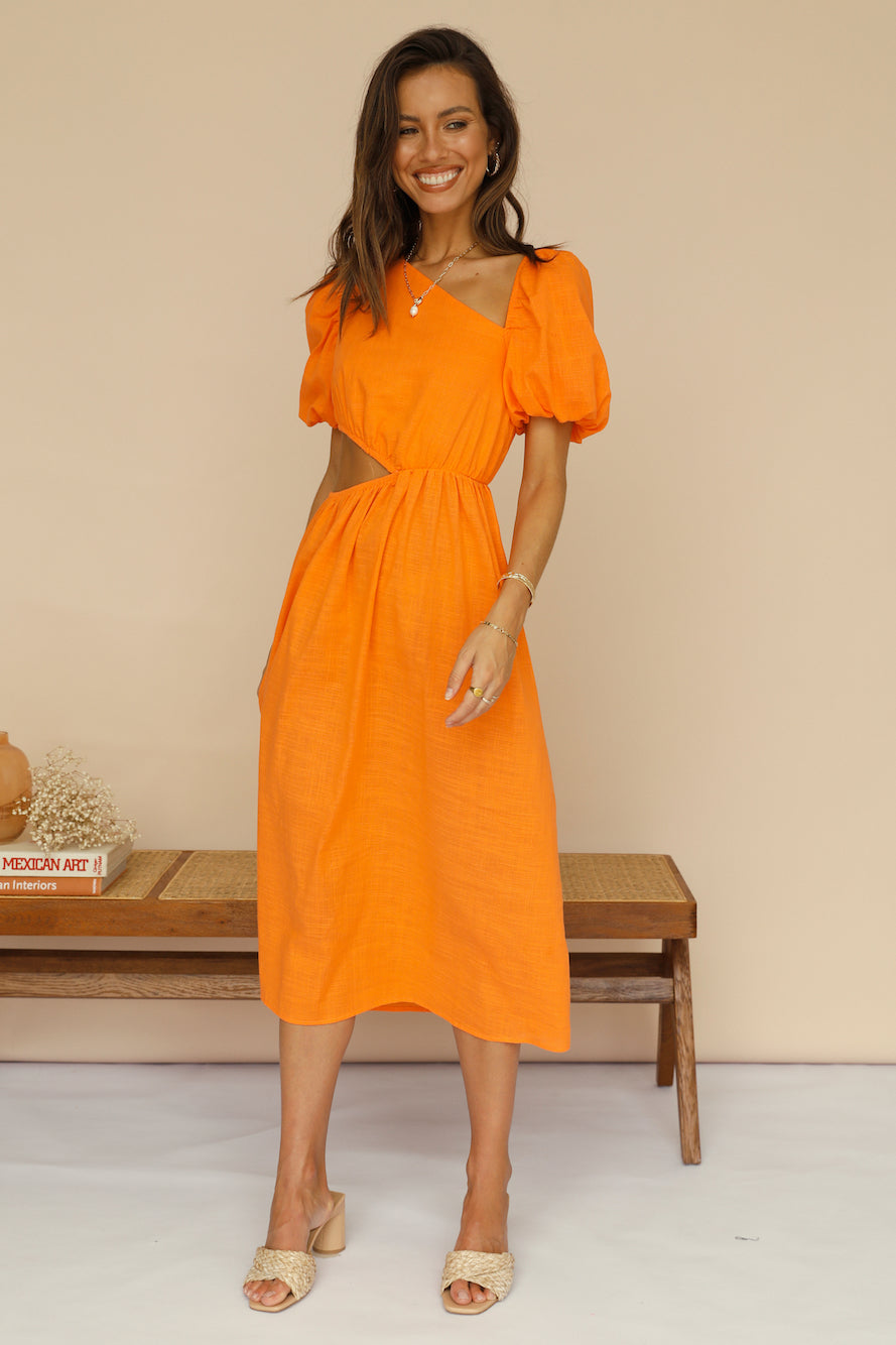 Eclipsed Midi Dress-Seaa Fashion