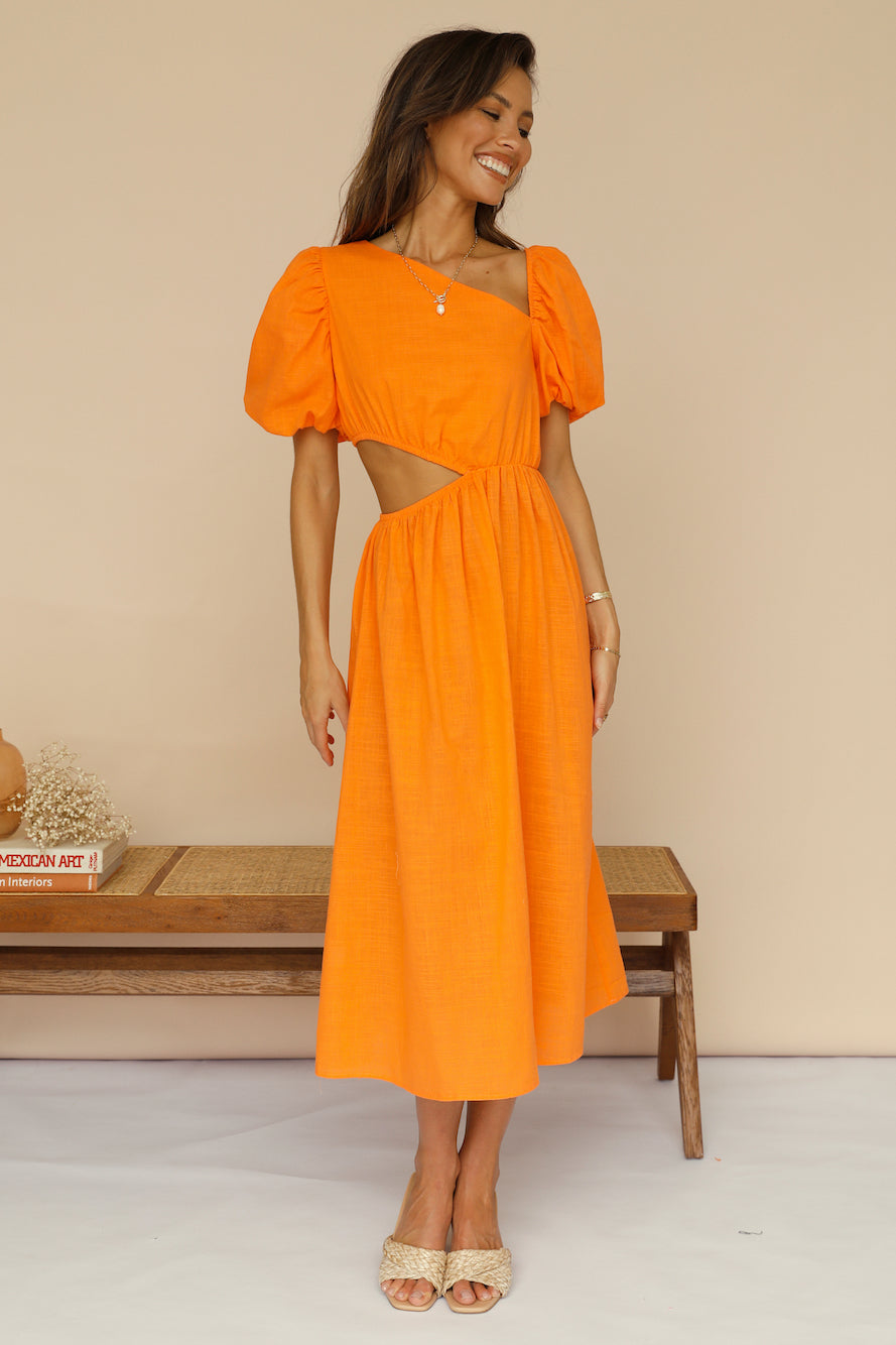 Eclipsed Midi Dress-Seaa Fashion